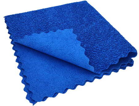 Ściereczka z mikrofibry Qleanup Long Fresh Professional, 38x38cm, 275g, 5 sztuk, niebieski