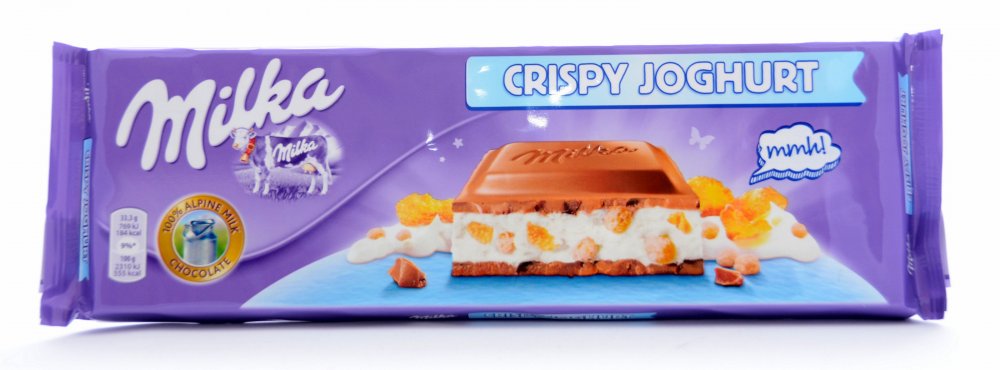Czekolada Milka, Crispy Joghurt, 300g