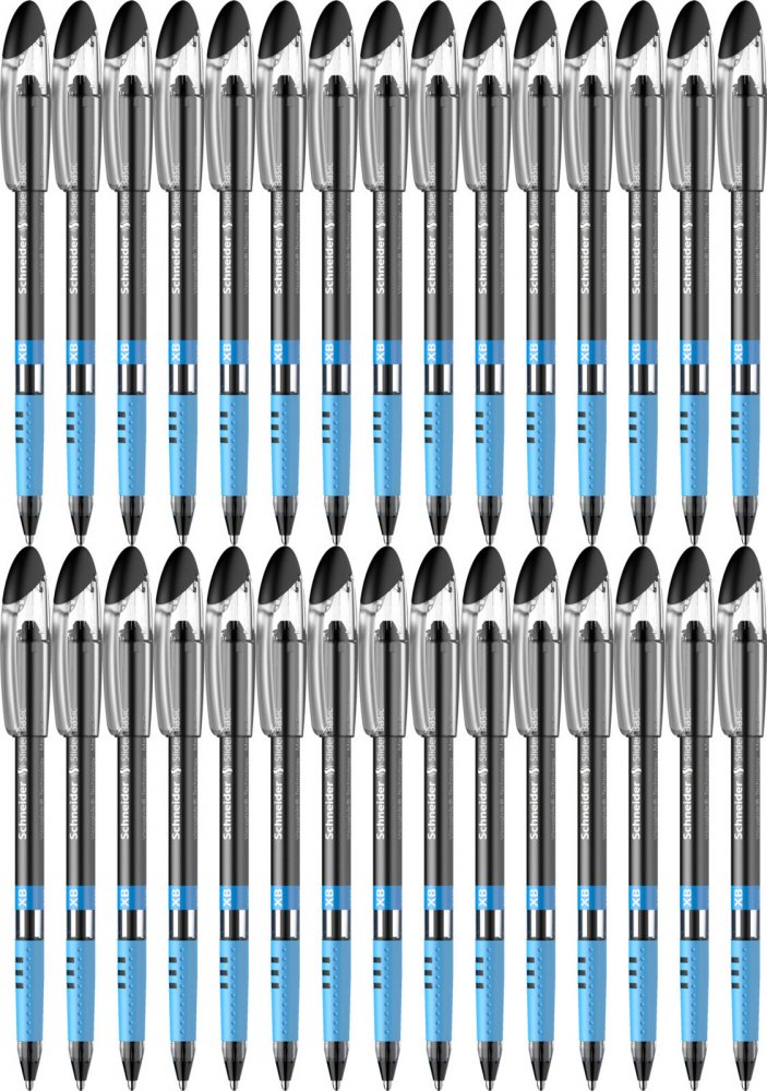 30x Długopis Schneider, Slider Basic, XB czarny