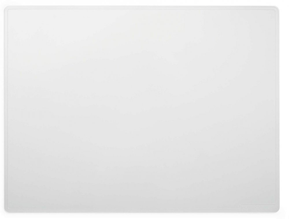 Podkład ochronny na biurko Durable, ozdobne krawędzie, 530x400mm, przezroczysty