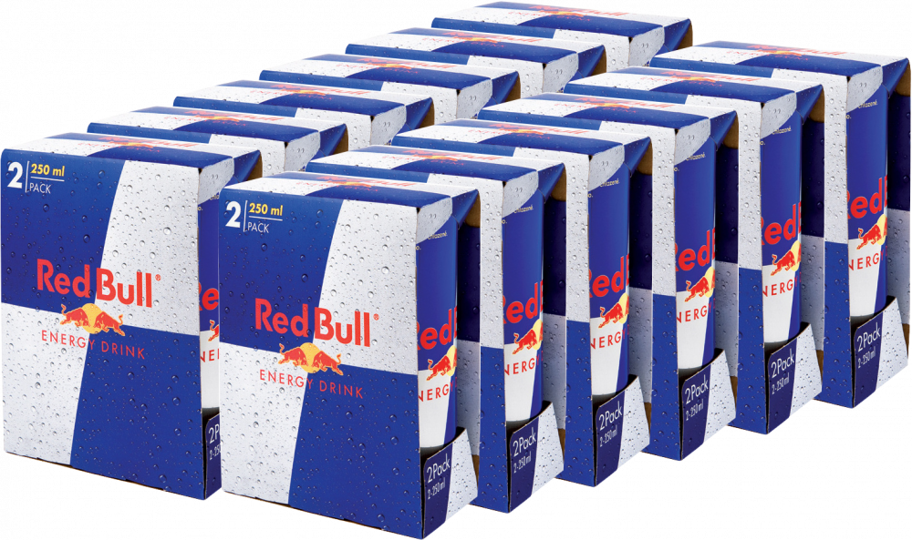 12x Napój energetyczny Red Bull, puszka, 2x250ml