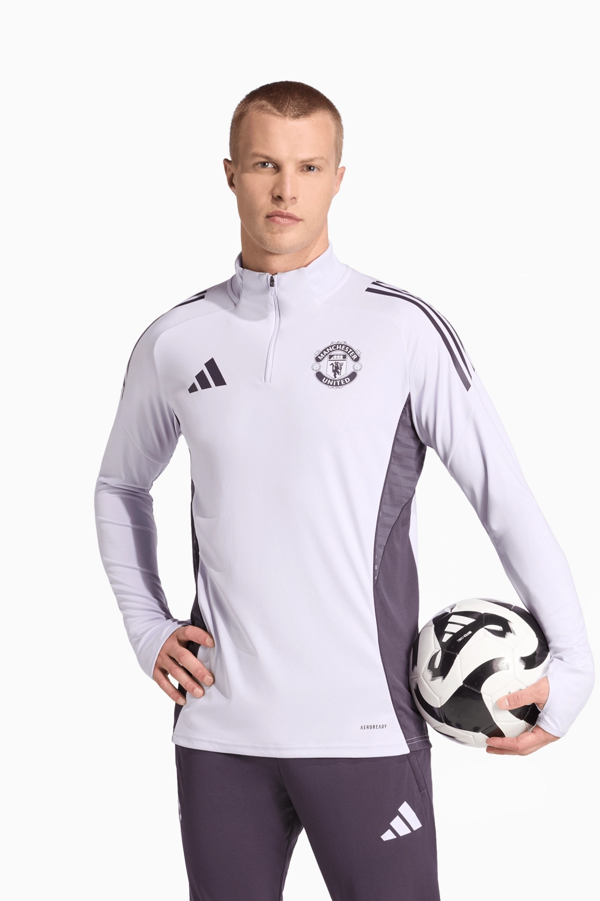 Bluza adidas Manchester United 25/26 Training Top - Fioletowy