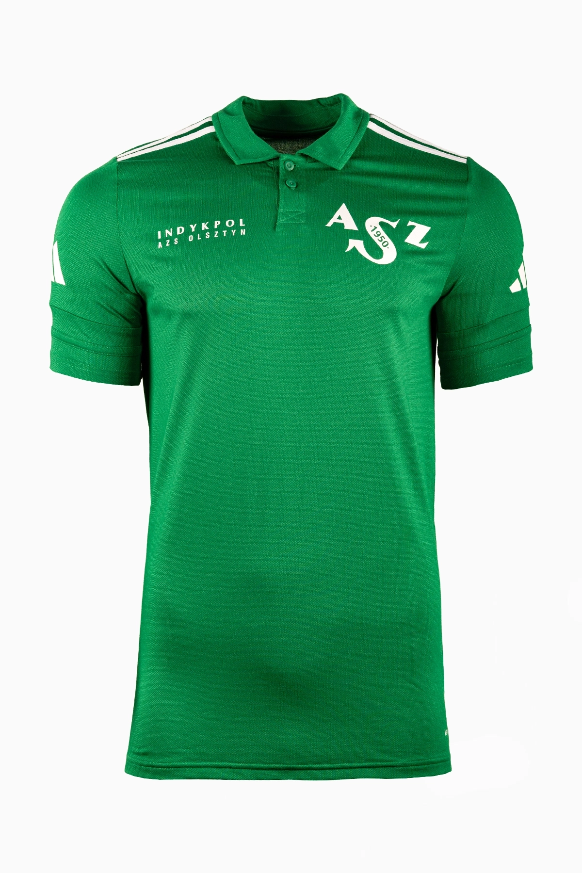 Koszulka adidas AZS Olsztyn 25/26 Polo Junior - Zielony