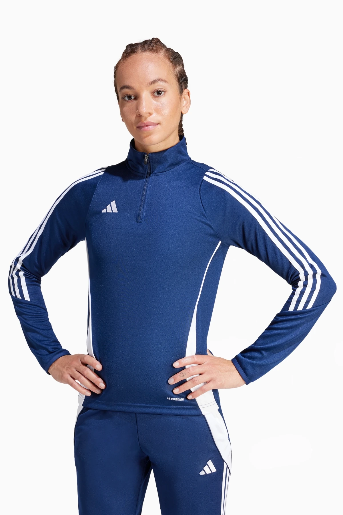 Bluza adidas Tiro 24 Training Top Damska - Granatowy