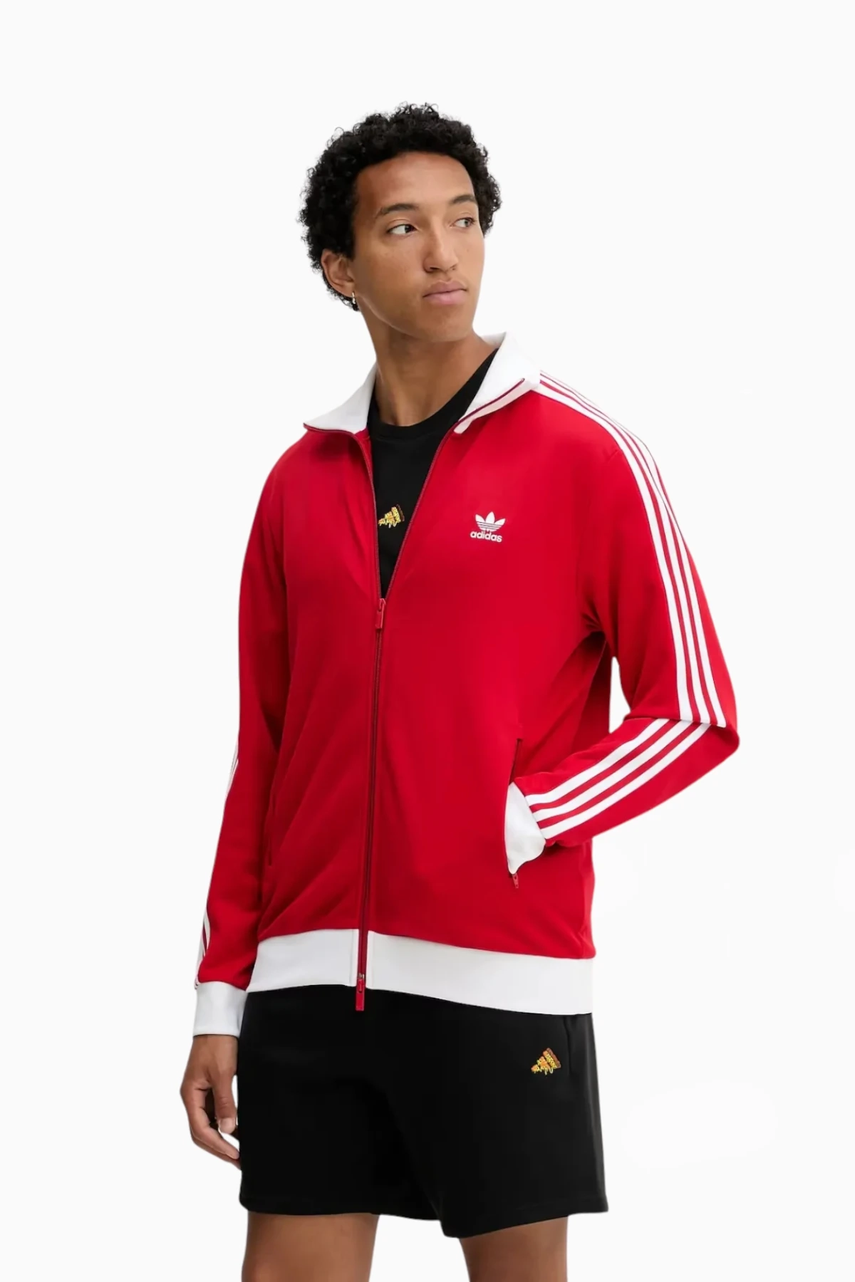 Bluza adidas Adicolor Classics Beckenbauer - Czerwony