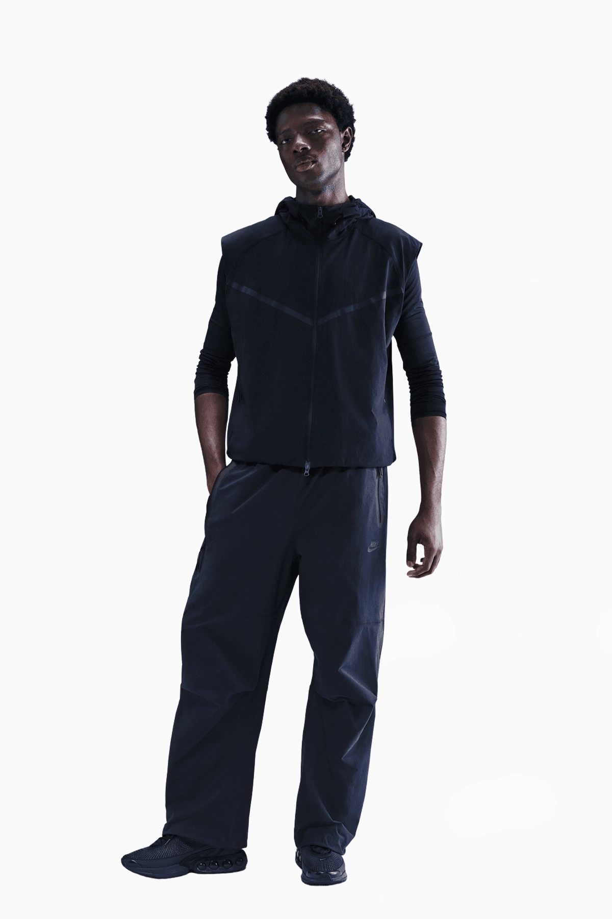 Spodnie Nike Tech - Granatowy