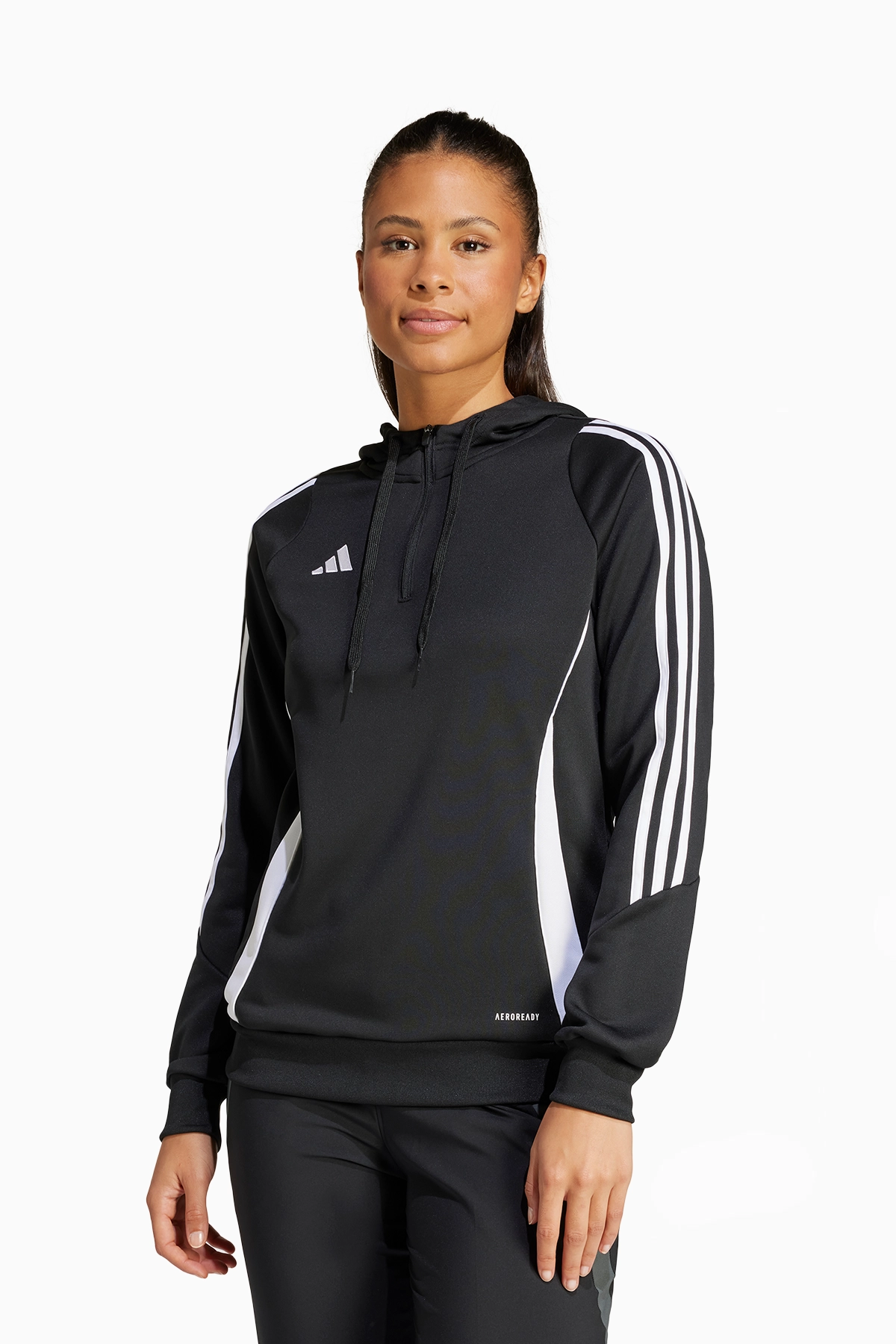 Bluza z kapturem adidas Tiro 24 Training Damska - Czarny