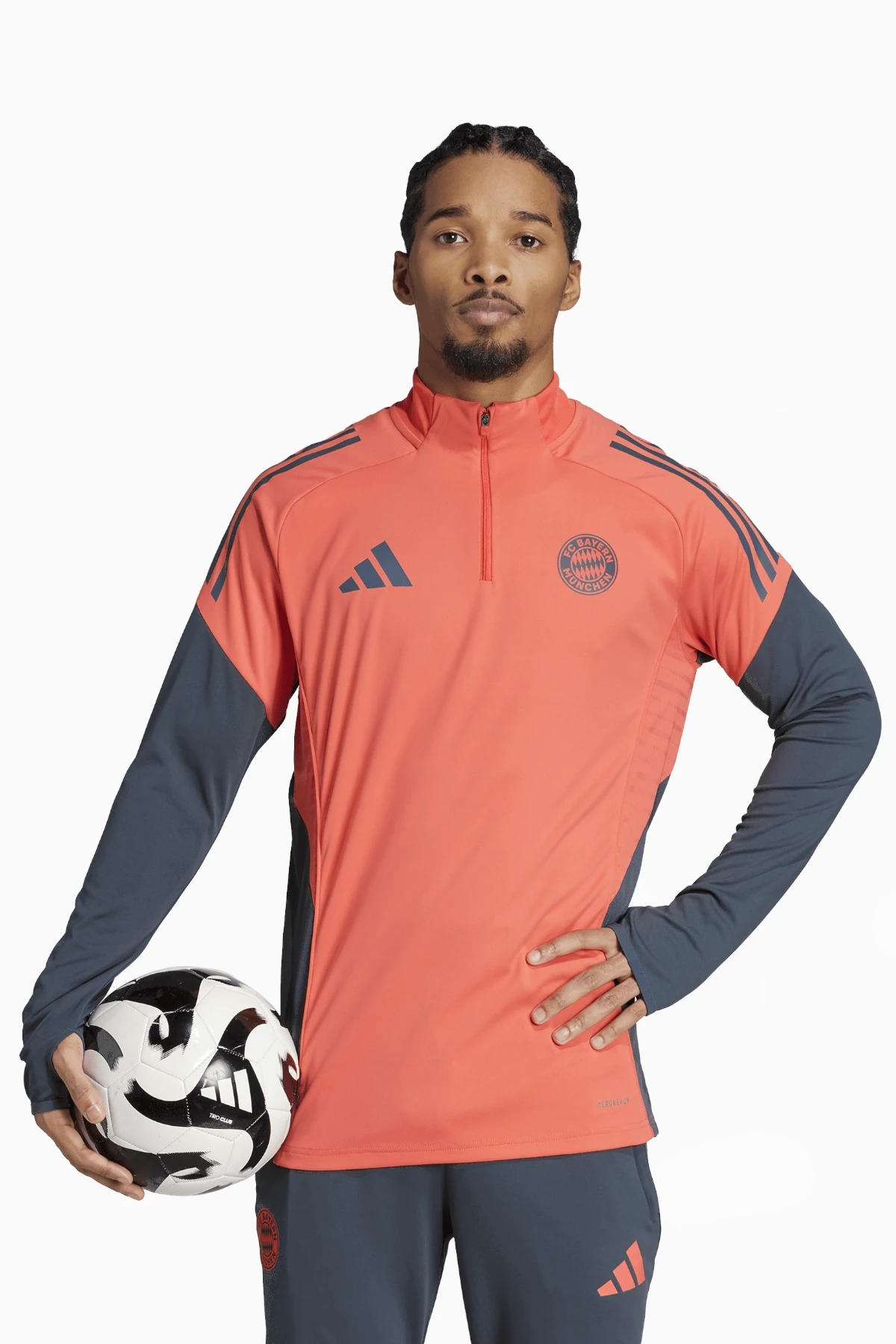 Bluza adidas FC Bayern 25/26 Training Top - Pomarańczowy