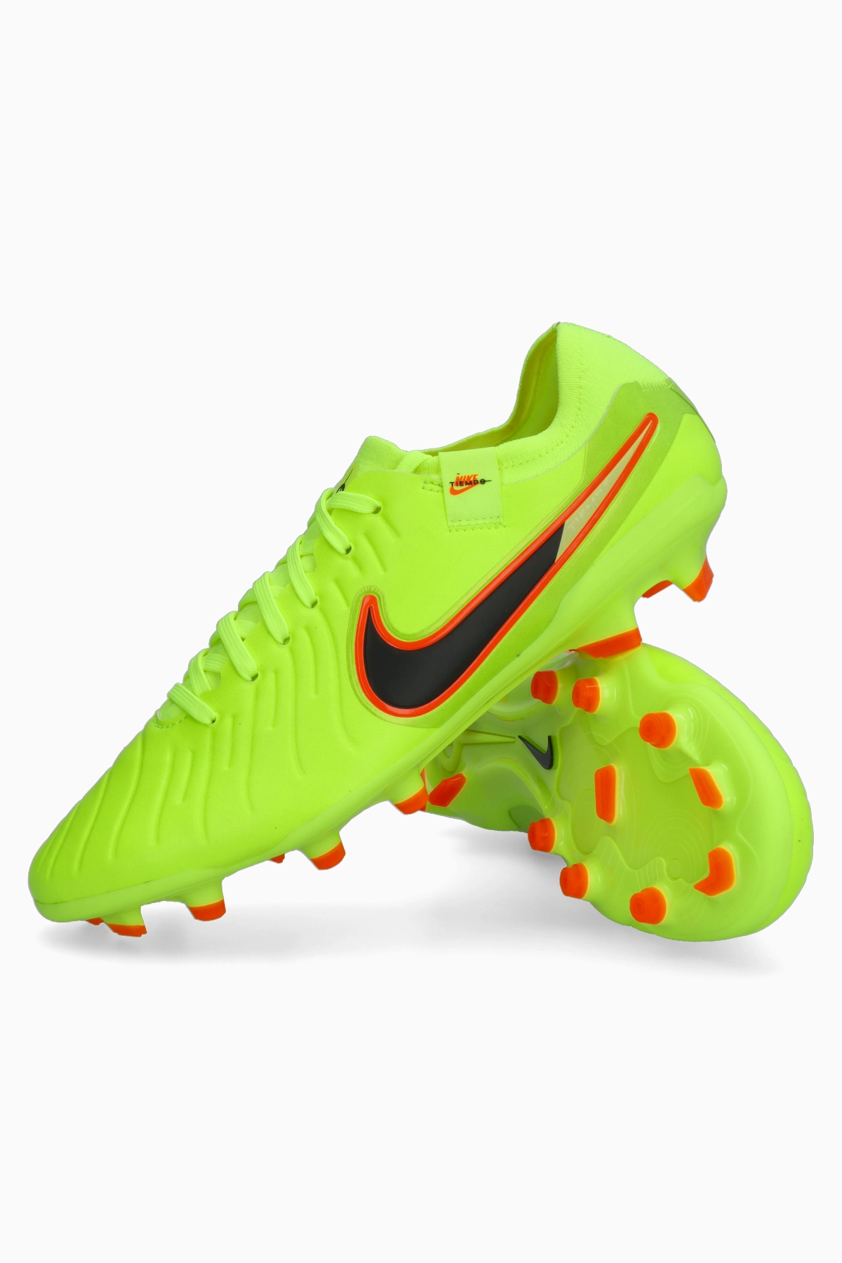 Korki Nike Tiempo Legend 10 Pro FG - Limonkowy