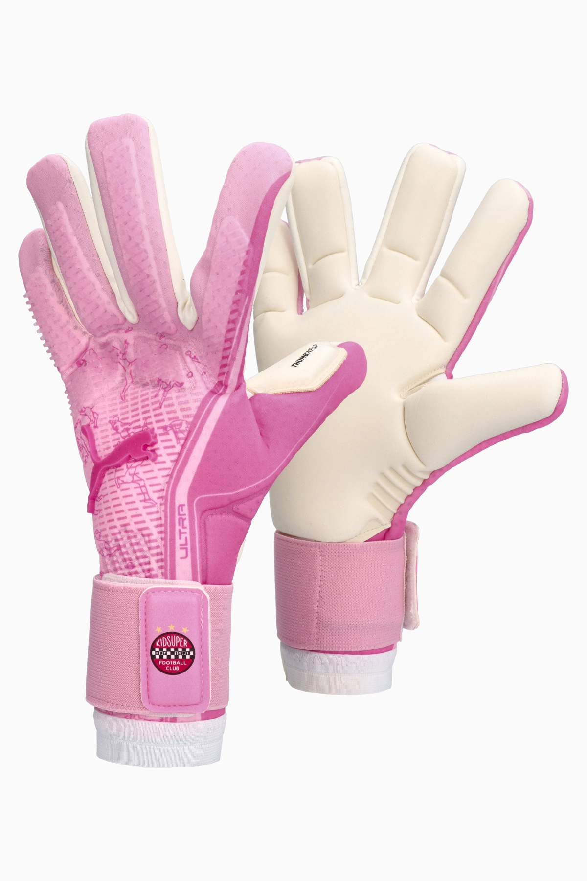 Rękawice Puma x KidSuper Ultra Ultimate Hybrid - Różowy