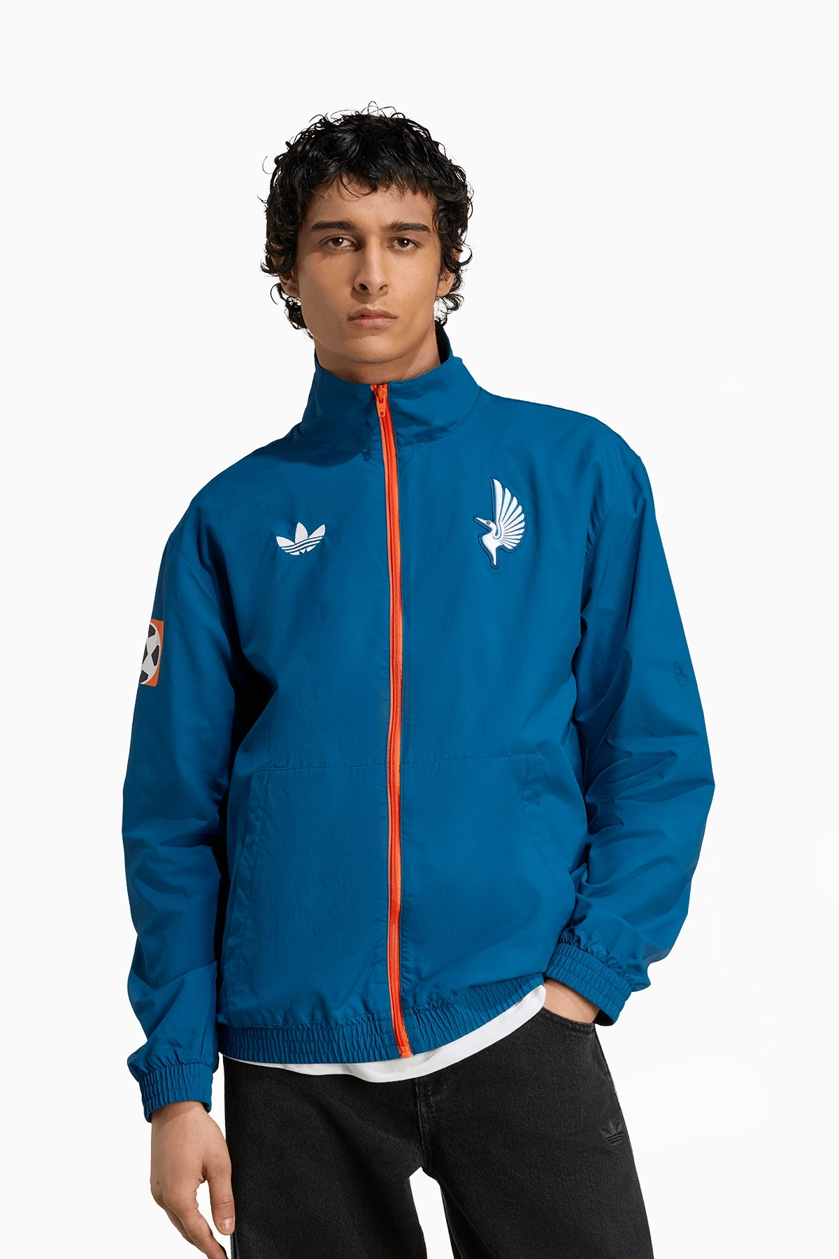 Bluza adidas Minnesota United FC 25/26 Originals Archive Anthem - Niebieski