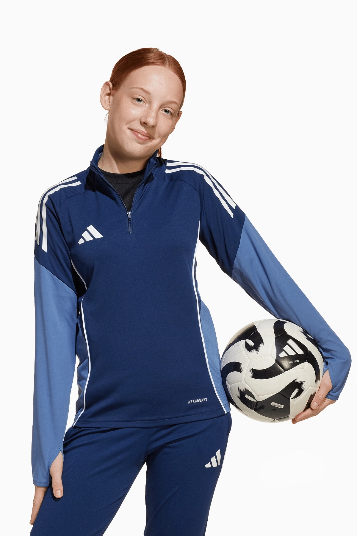 Bluza adidas Tiro 25 Competition Training Top Junior - Granatowy