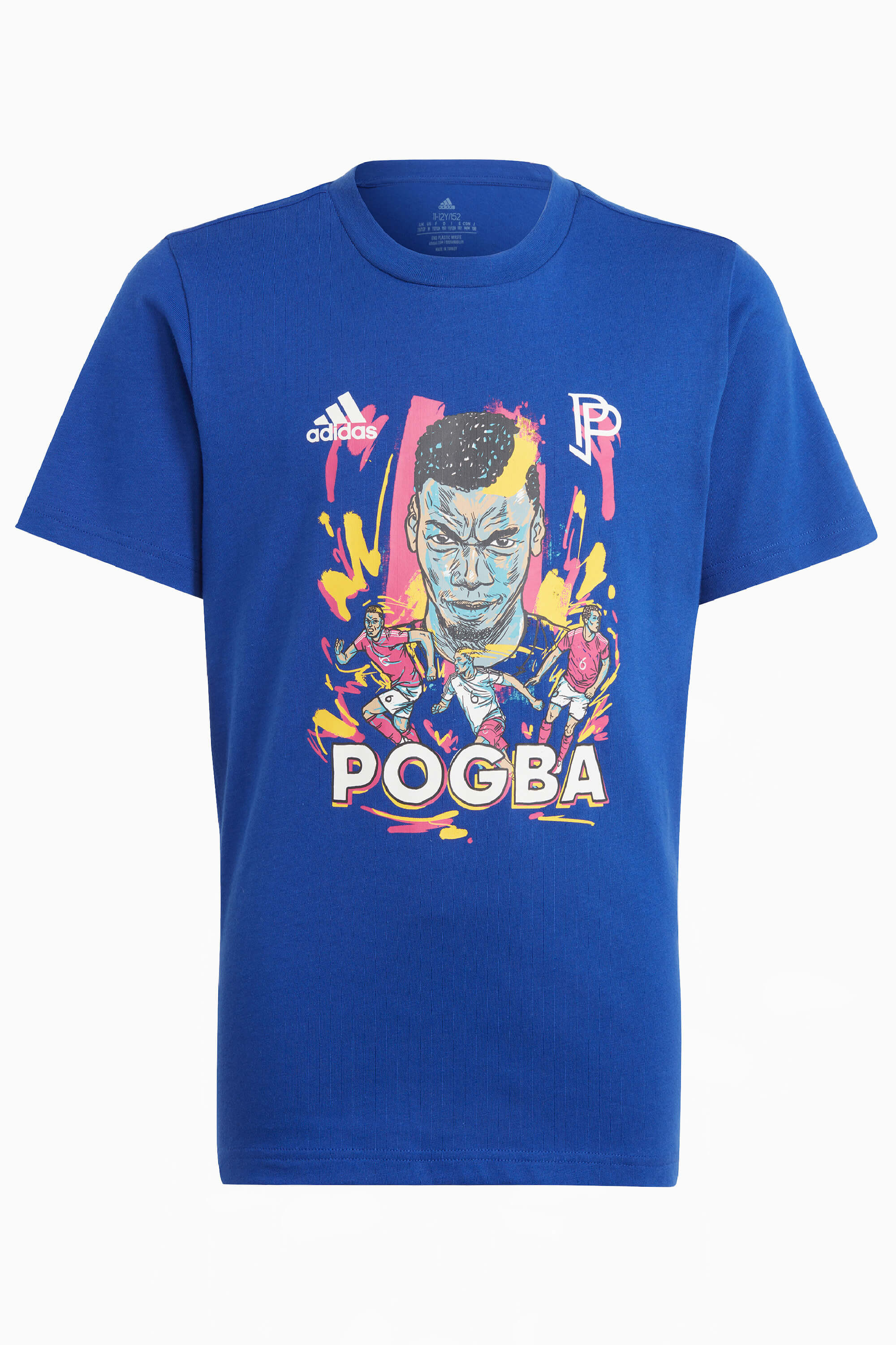 Koszulka adidas Pogba Icon Graphic Tee Junior - Niebieski