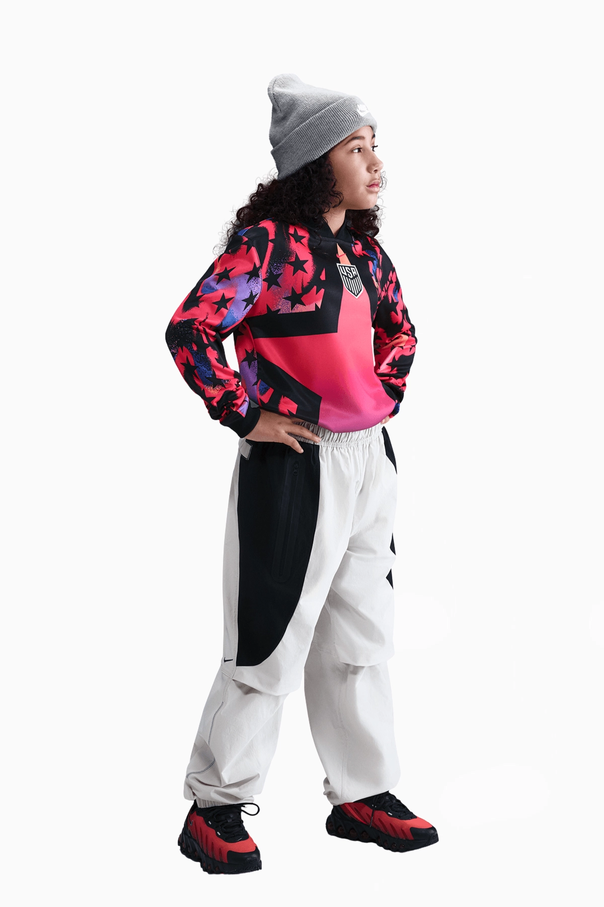 Koszulka z długim rękawem Reprezentacji USA Nike Goalkeeper Junior - Multikolor