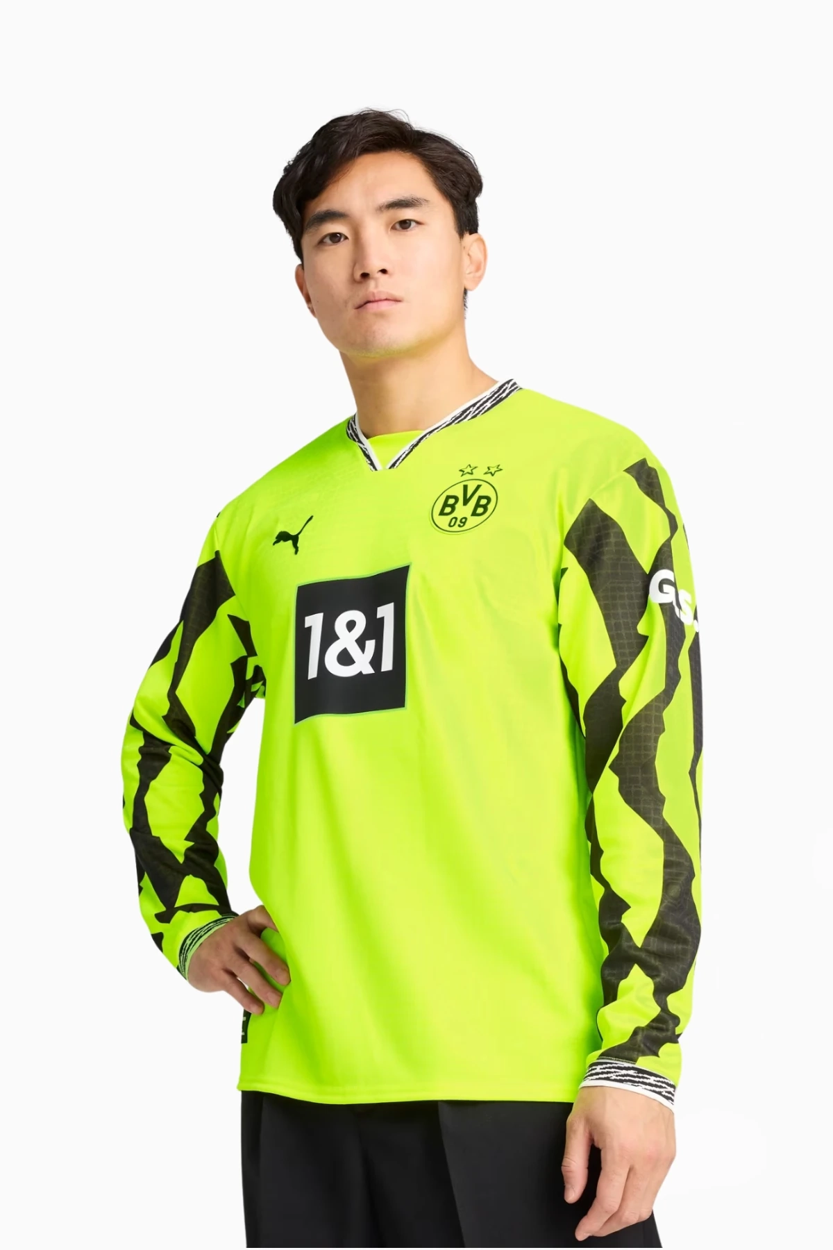 Koszulka Puma Borussia Dortmund 24/25 Domowa Anniversary Culture LS - Żółty