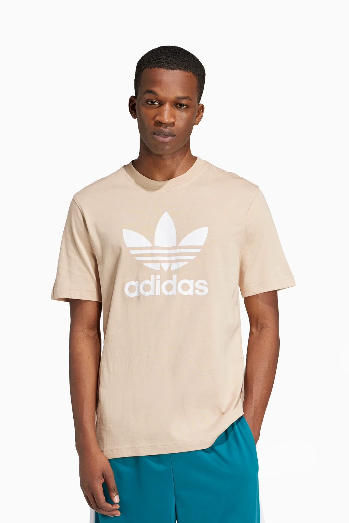 Koszulka adidas Adicolor Trefoil - Beżowy