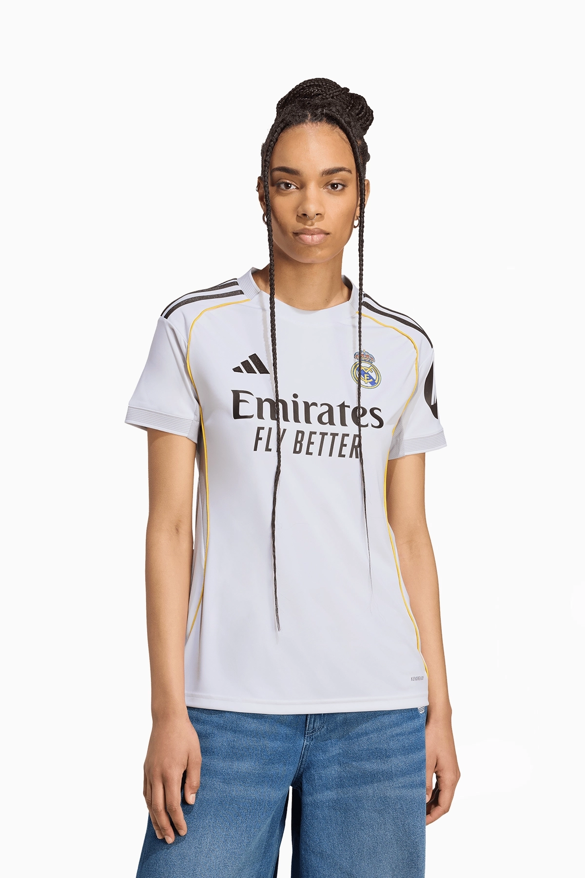 Koszulka adidas Real Madryt 25/26 Domowa Replica Damska - Biały