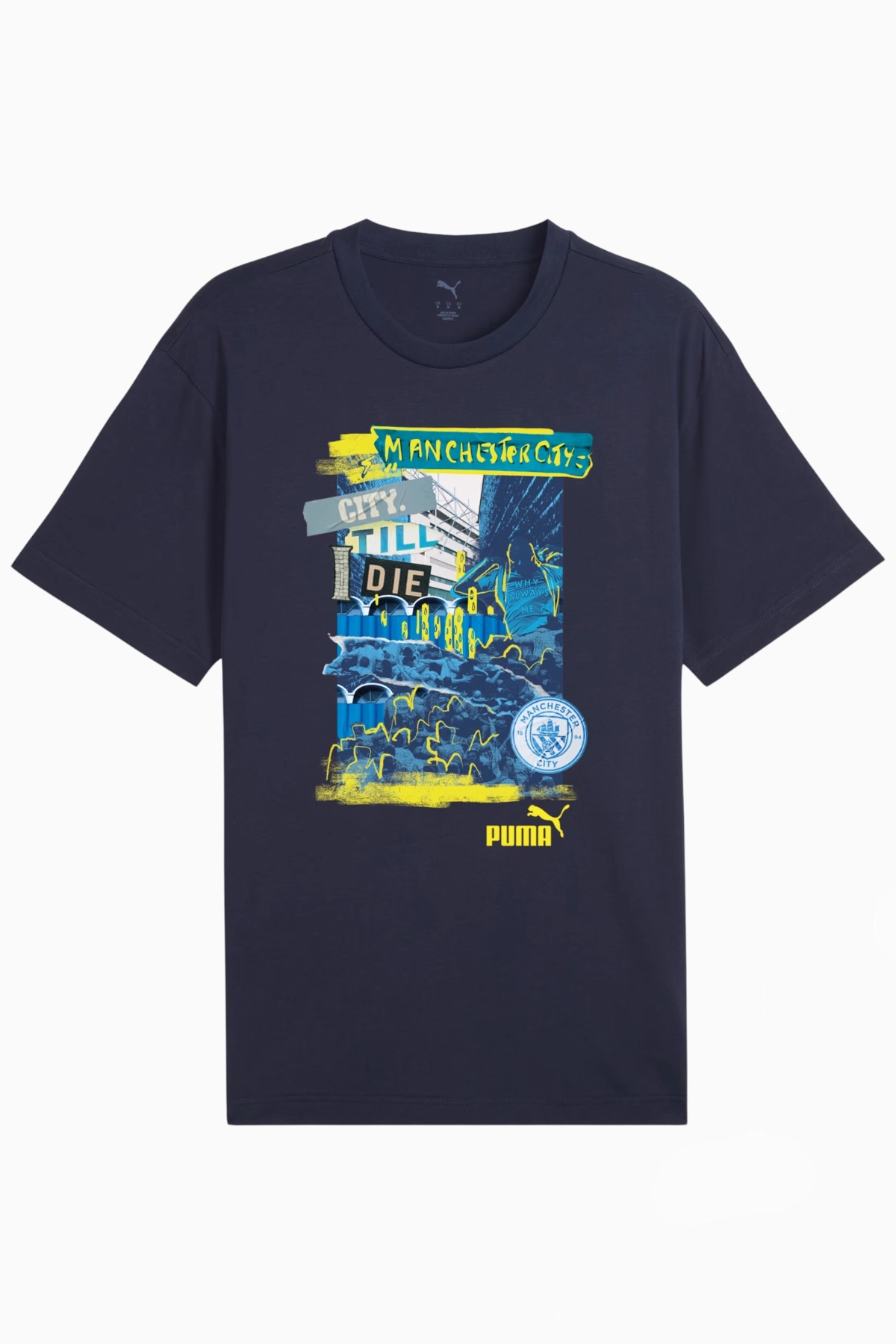 Koszulka Puma Manchester City 24/25 FtblNRGY+ - Granatowy