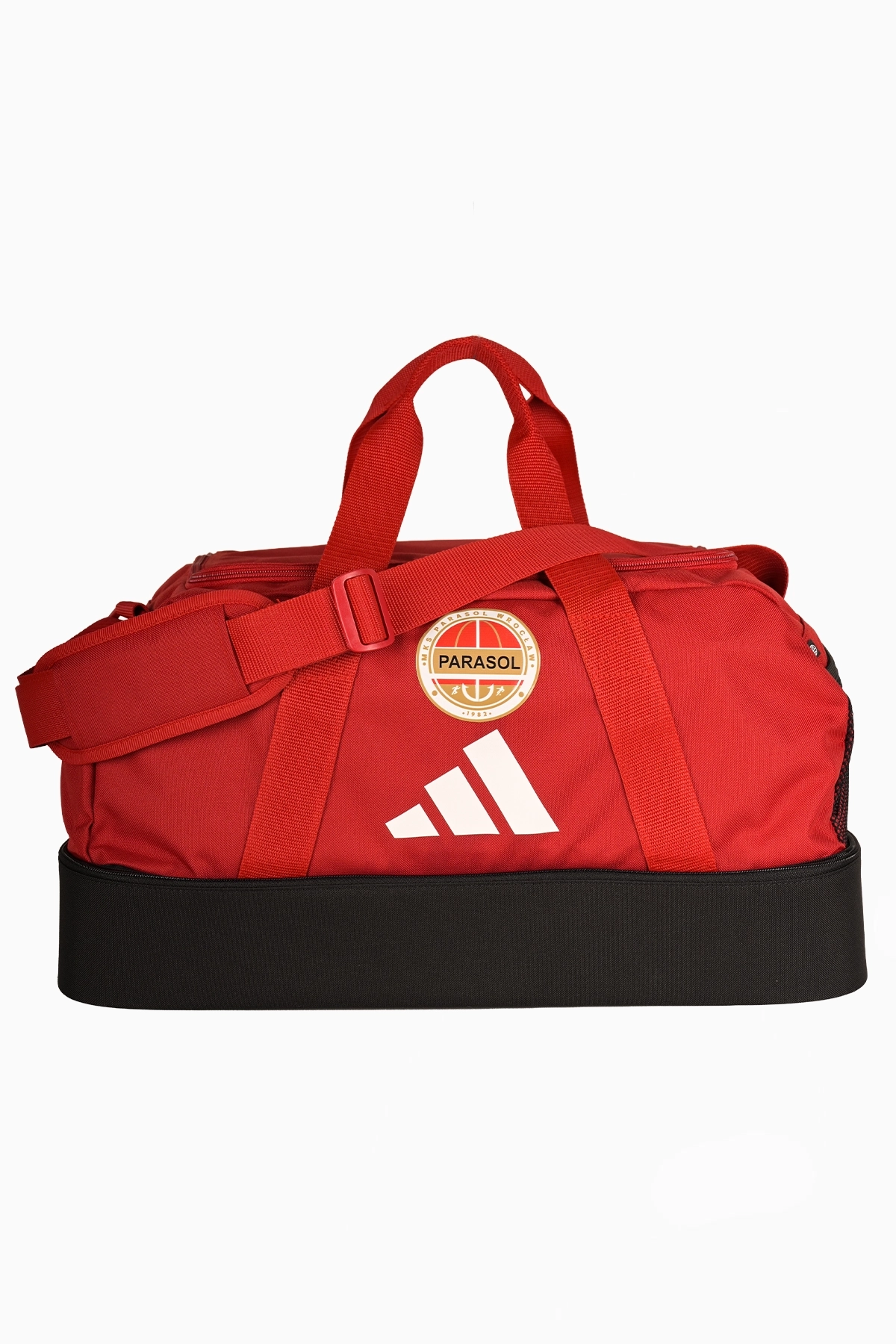 Torba adidas Parasol Wrocław 25/26 League Dufflebag S - Czerwony