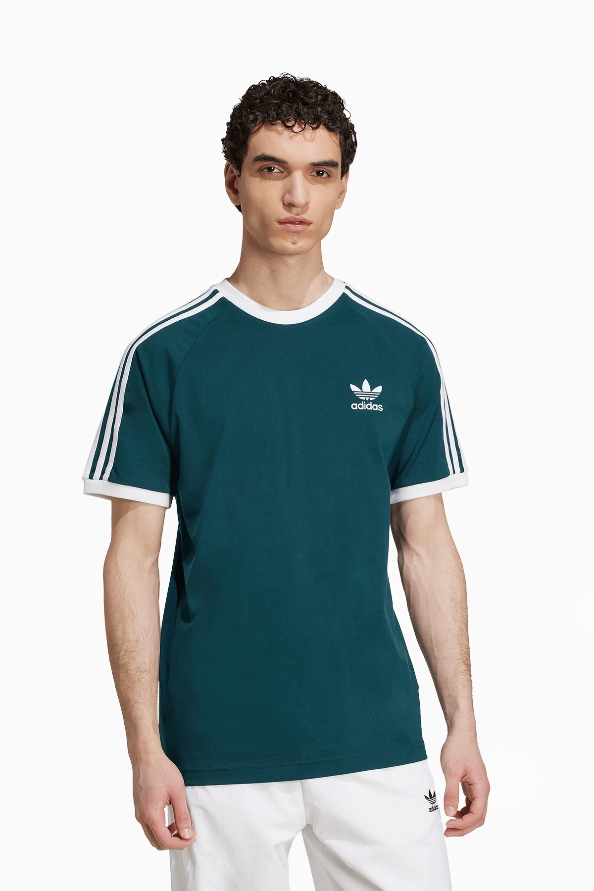 Koszulka adidas Adicolor Classics 3-Stripes - Zielony