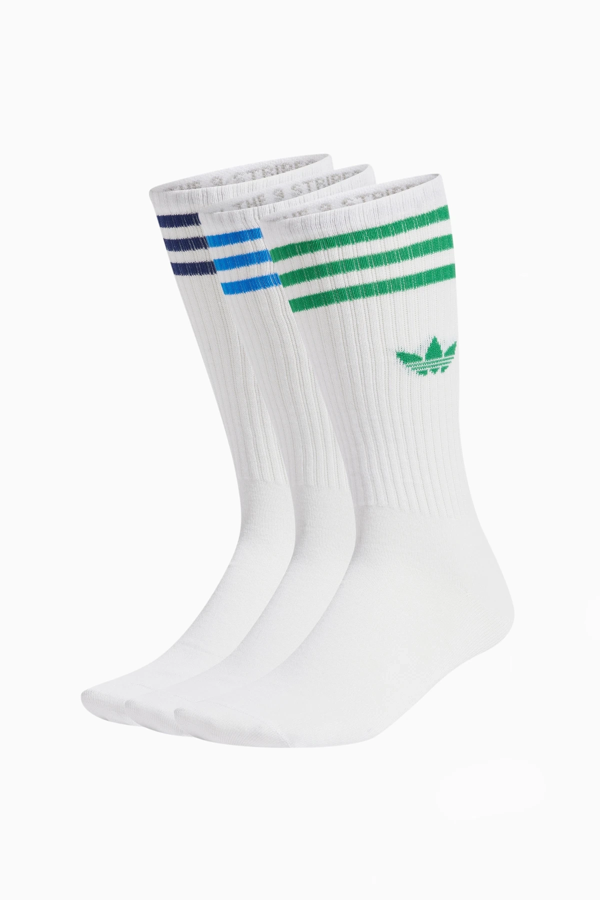 Skarpety adidas High Crew 3 Pairs - Biały