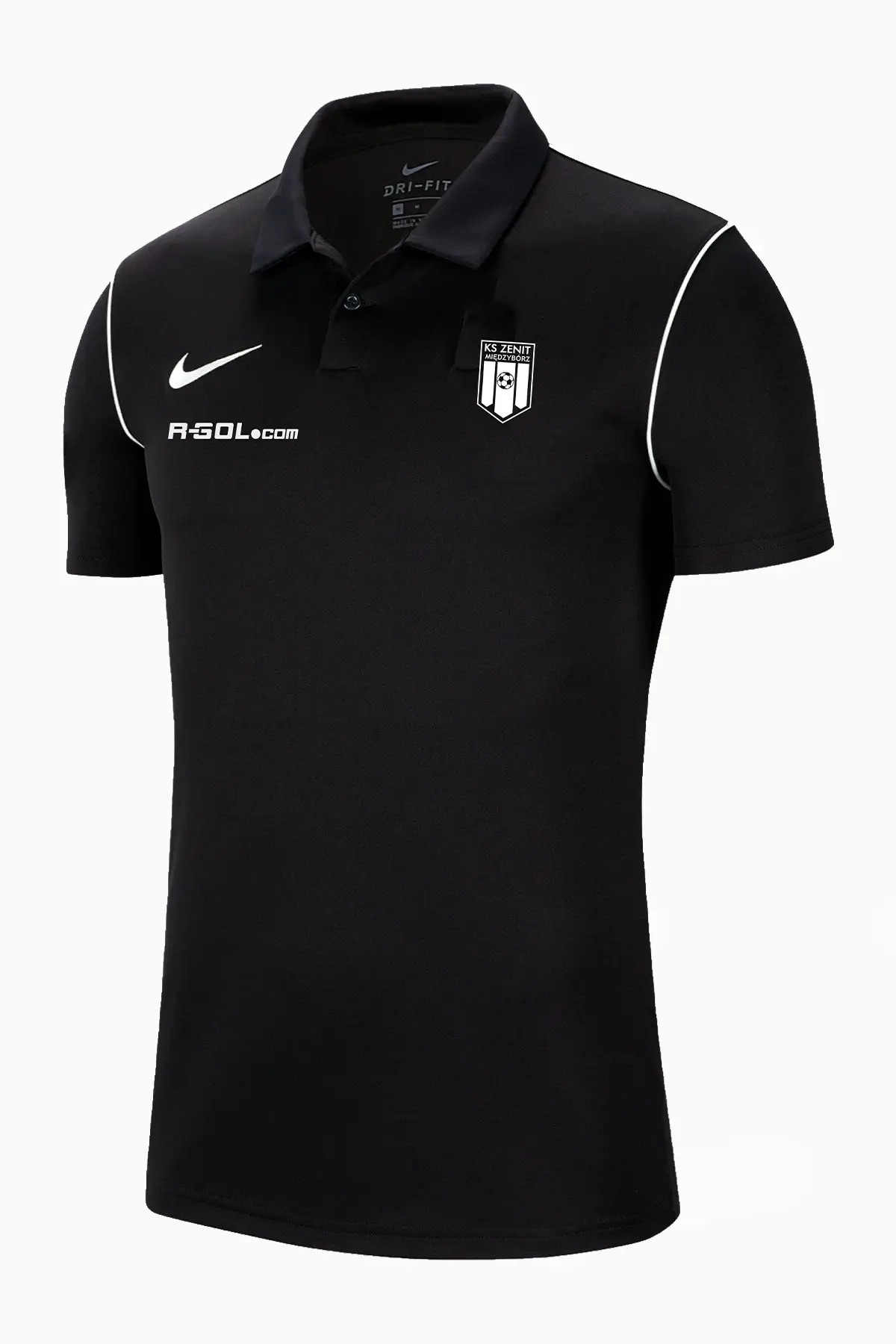 Koszulka Nike Zenit Międzybórz 23/24 Polo - Czarny