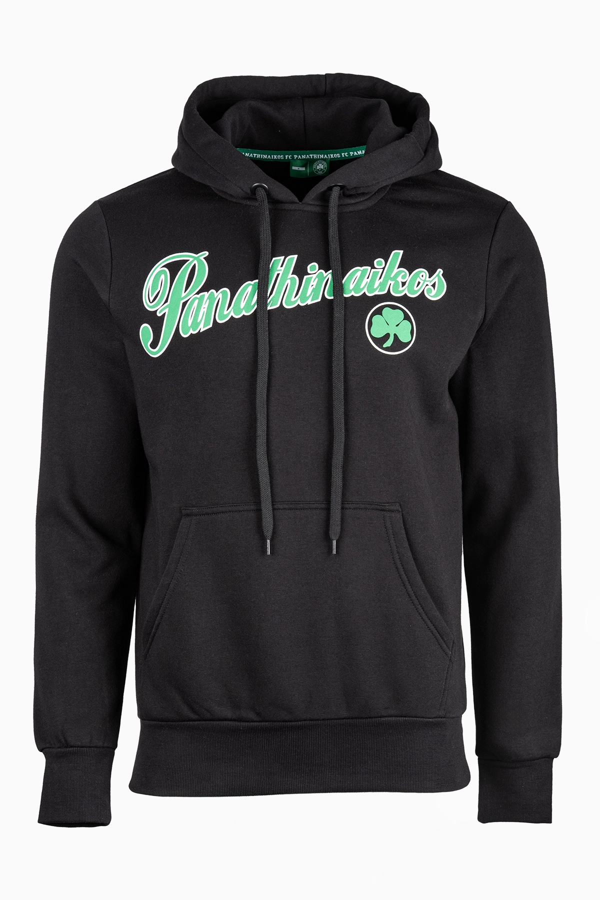 Bluza z kapturem Bodytalk Panathinaikos FC 24/25 Lifestyle - Czarny