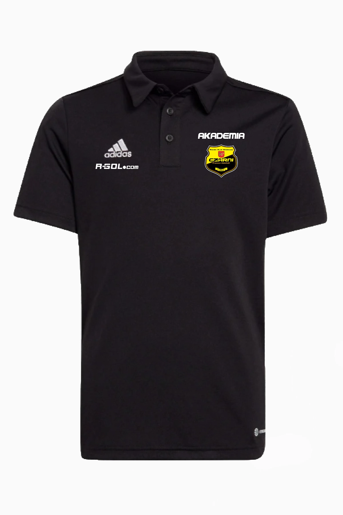 Koszulka adidas Czarni Pruszcz Gdański 24/25 Polo - Czarny