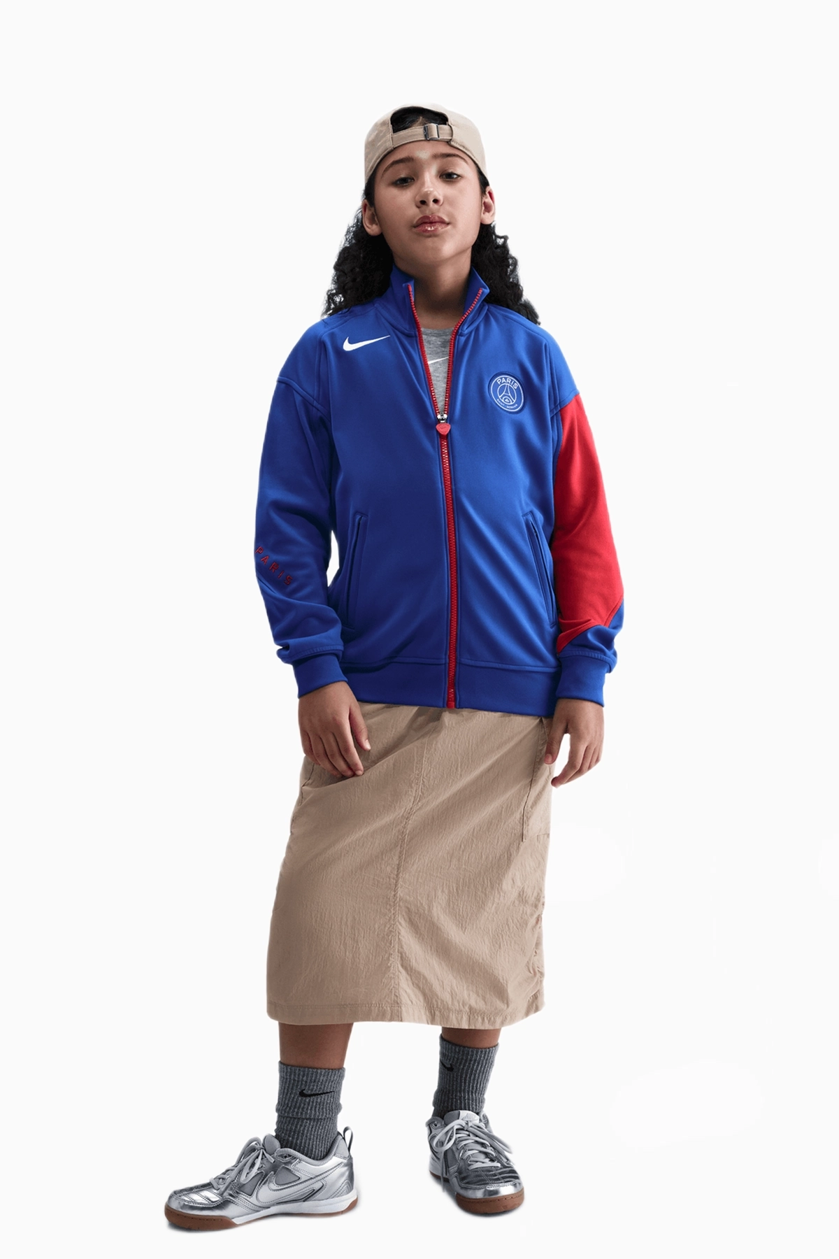 Bluza Nike PSG 25/26 Academy Pro Total 90 Junior - Niebieski