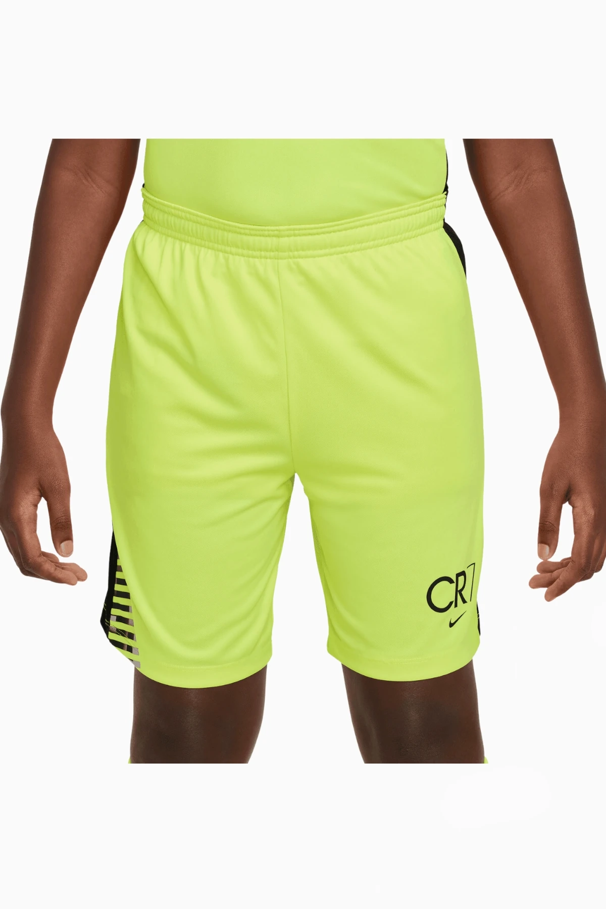 Spodenki Nike Dri-FIT CR7 Junior - Limonkowy