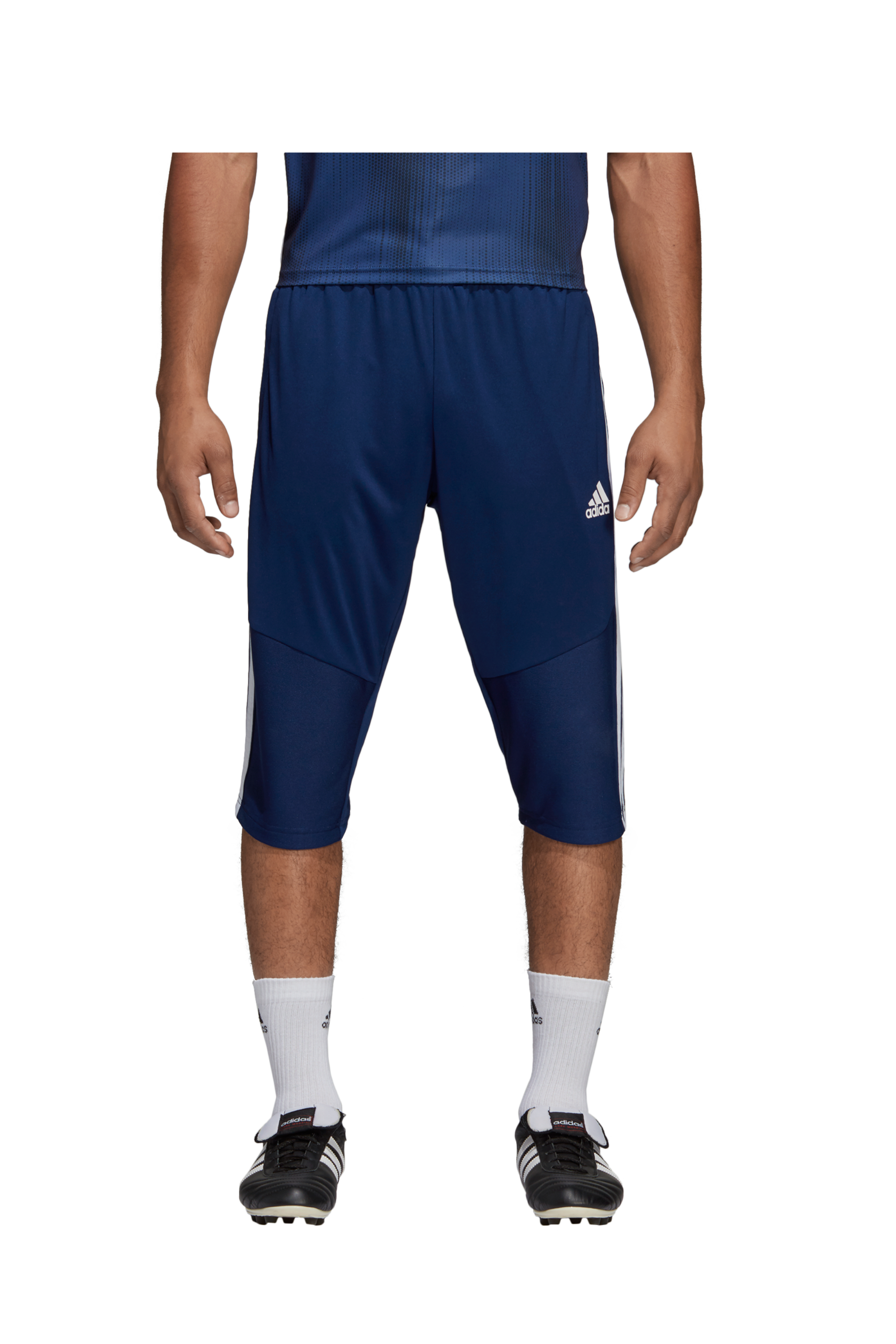 Spodnie adidas Tiro 19 3/4 - Niebieski
