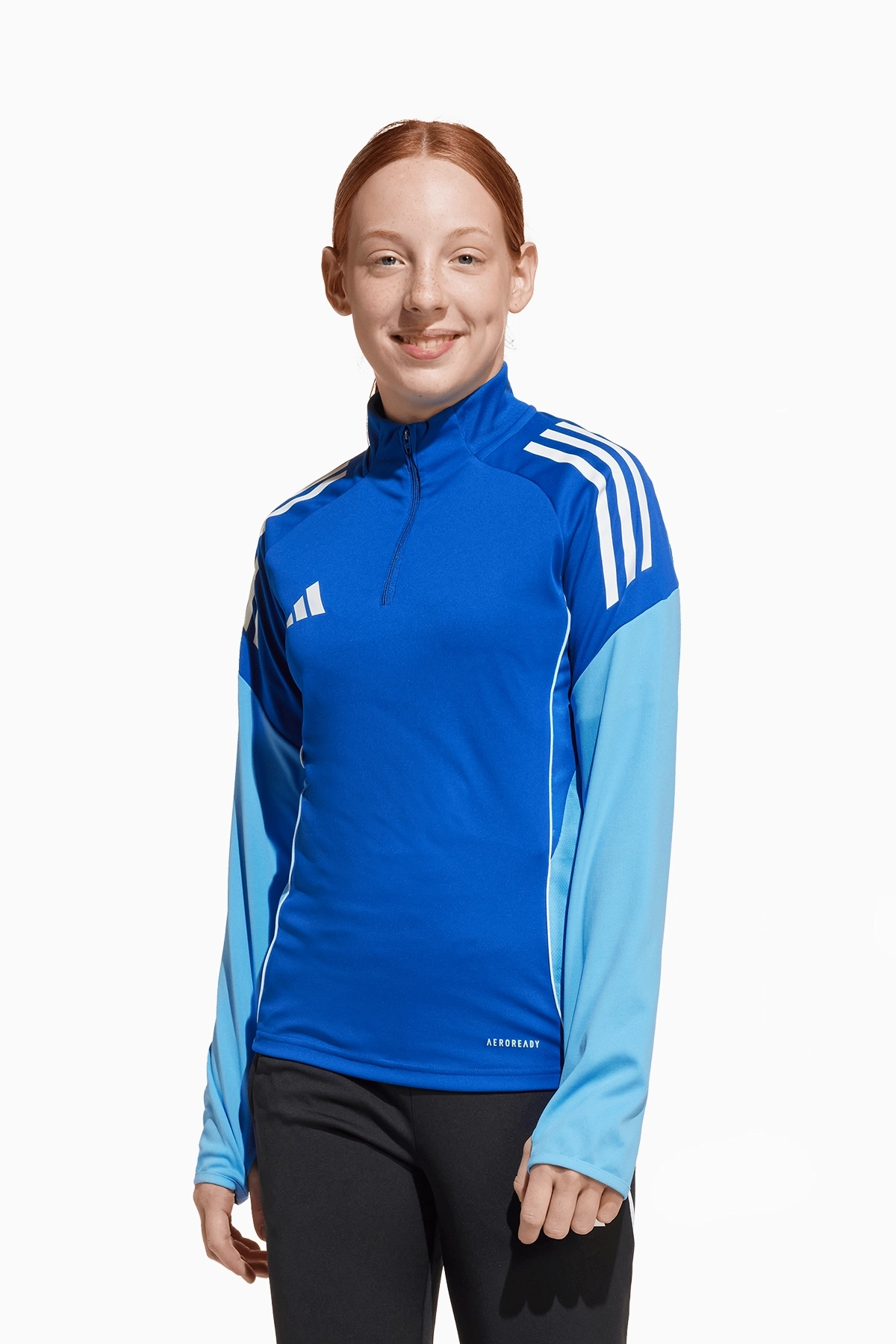 Bluza adidas Tiro 25 Competition Training Top Junior - Niebieski