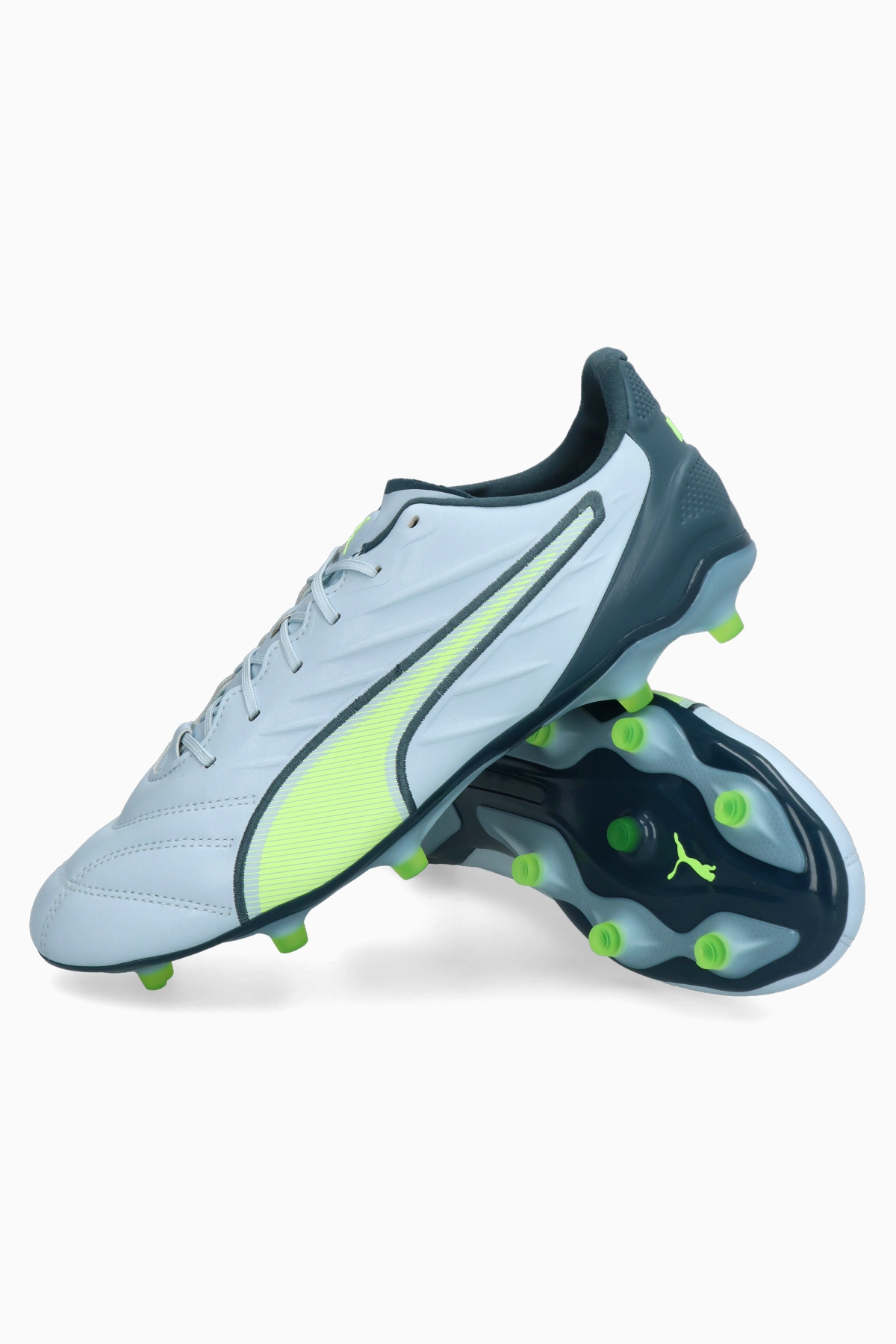 Korki Puma King Pro FG/AG - Błękitny