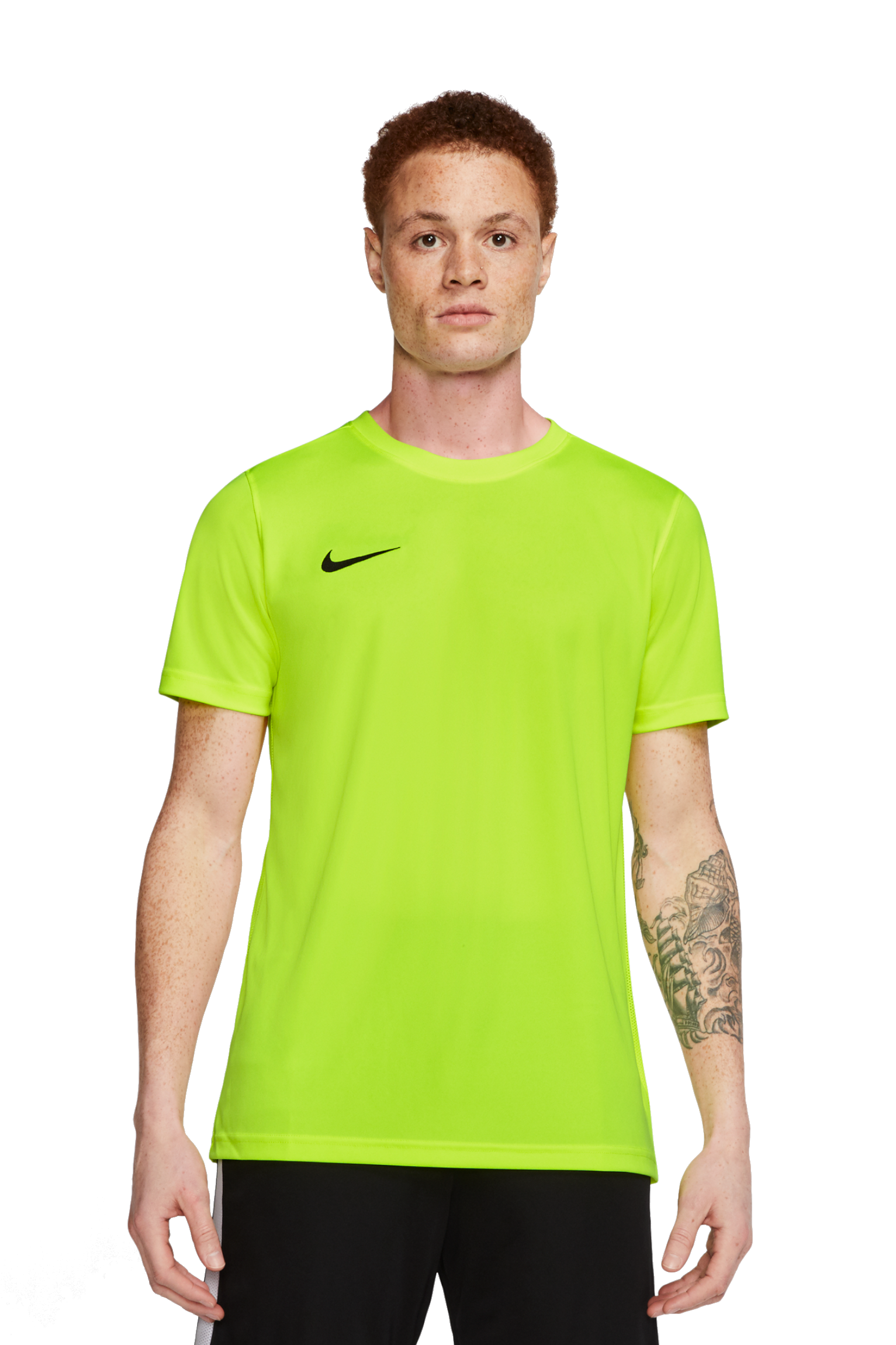 Koszulka Nike Dry Park VII SS - Limonkowy