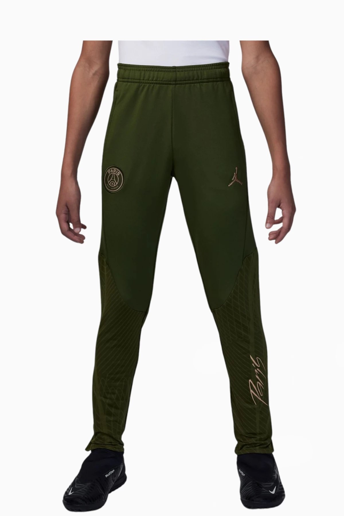 Spodnie Nike PSG x Jordan 23/24 Strike Junior - Zielony