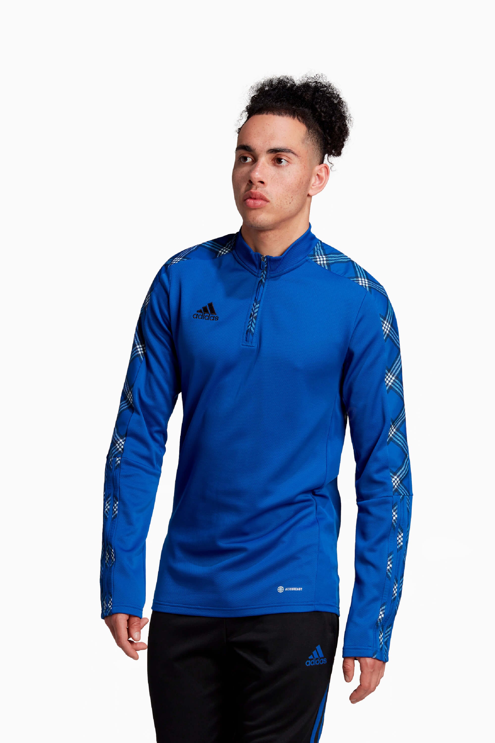 Bluza adidas Tiro Mid-Layer - Niebieski