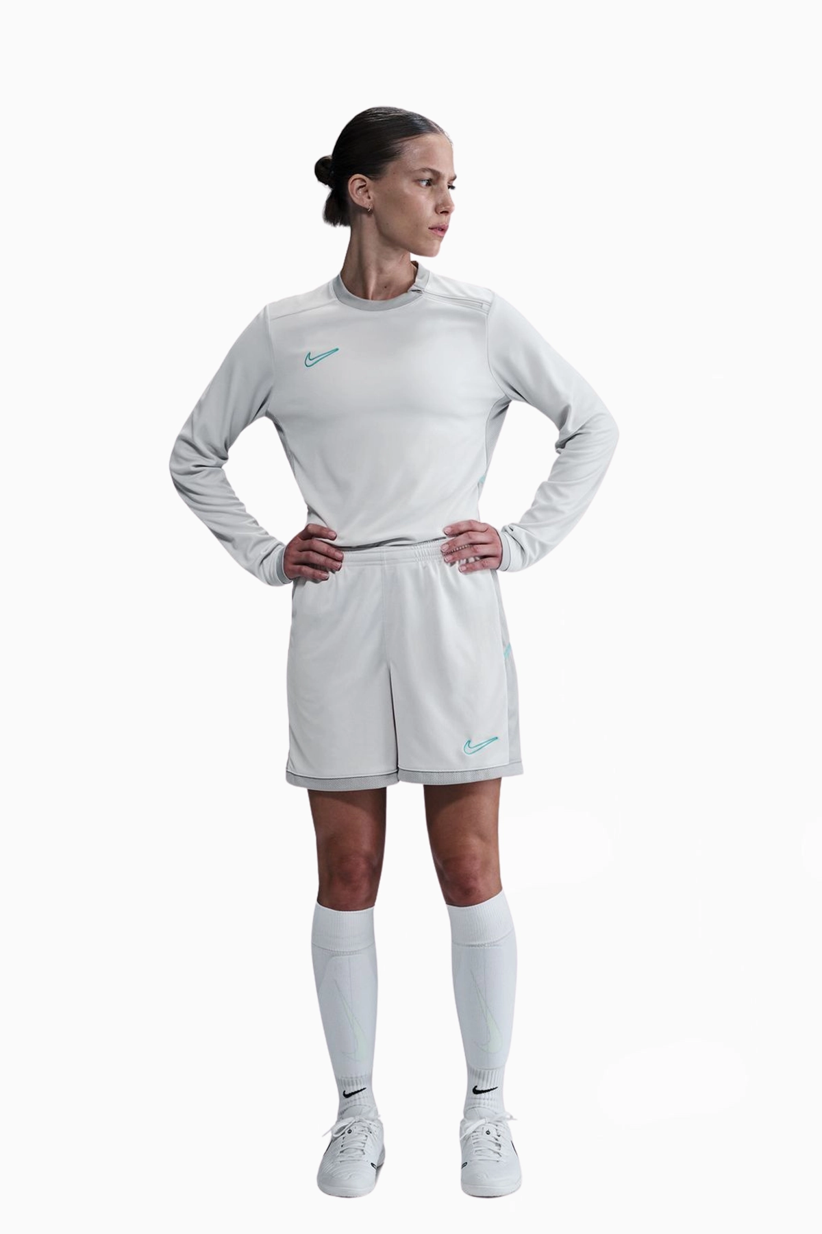 Spodenki Nike Dri-FIT Academy 25 Damskie - Biały