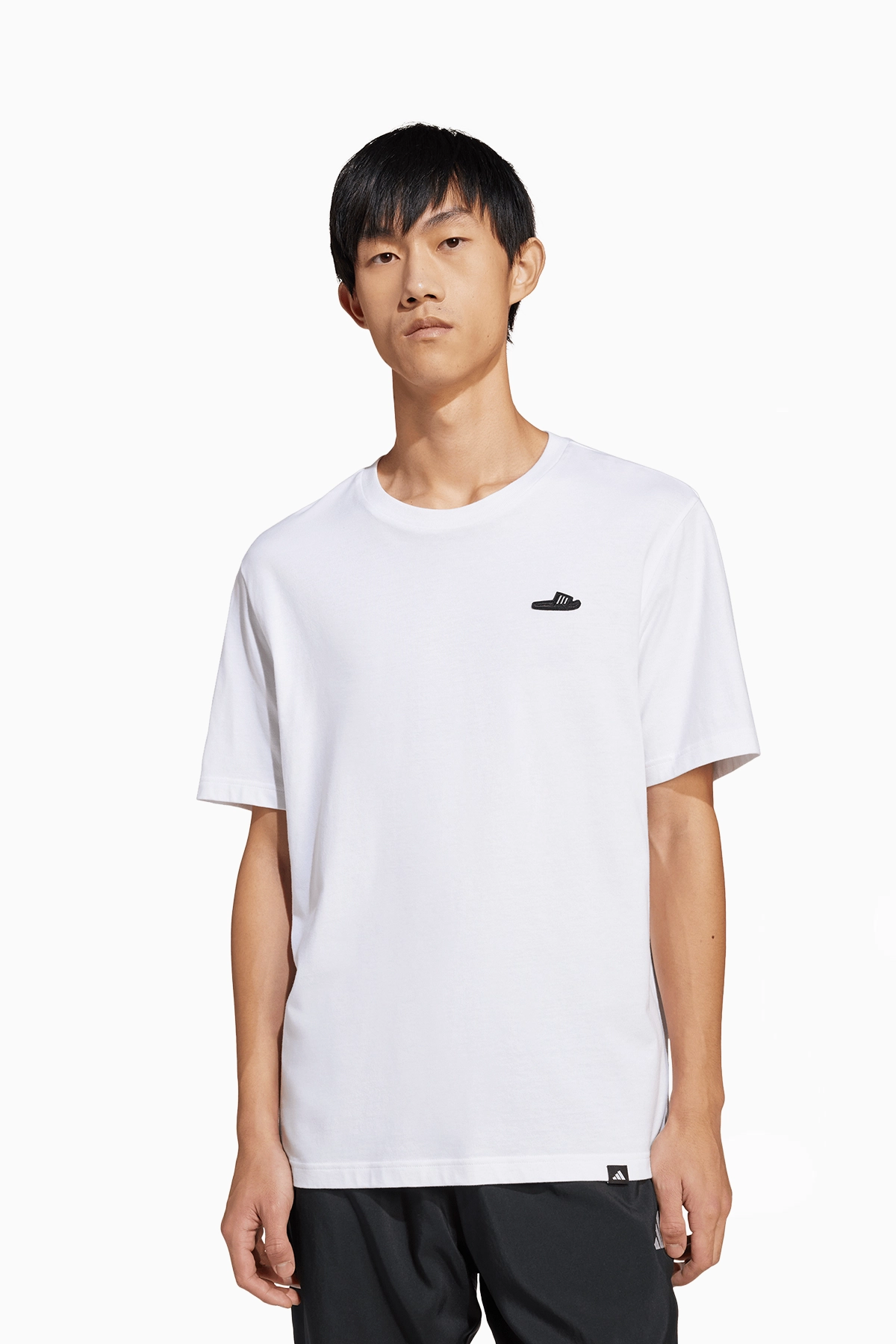 Koszulka adidas Lounge Slide Graphic - Biały