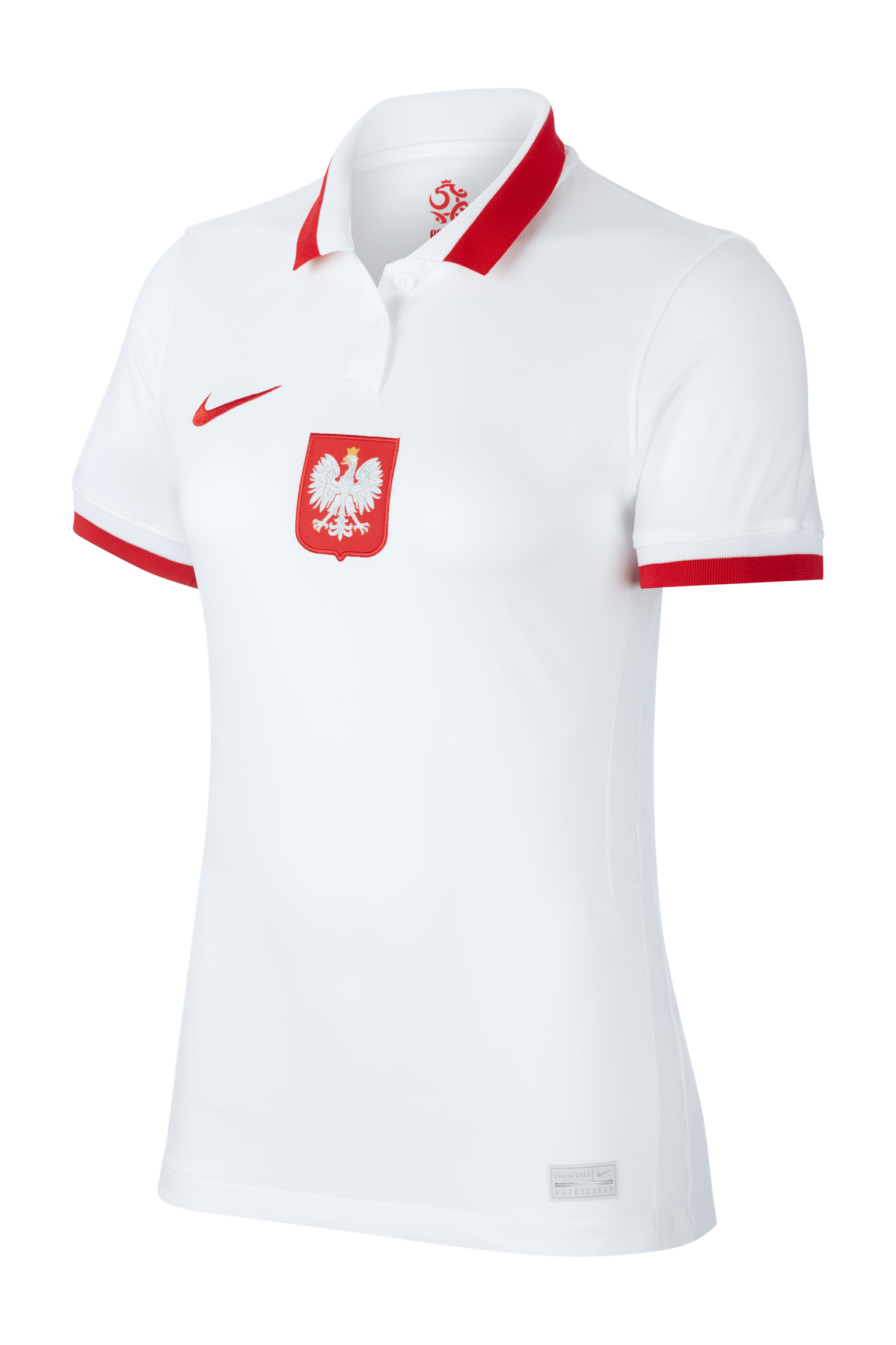 Koszulka Reprezentacji Polski Nike Breathe Stadium 2020 Domowa Damska - Biały