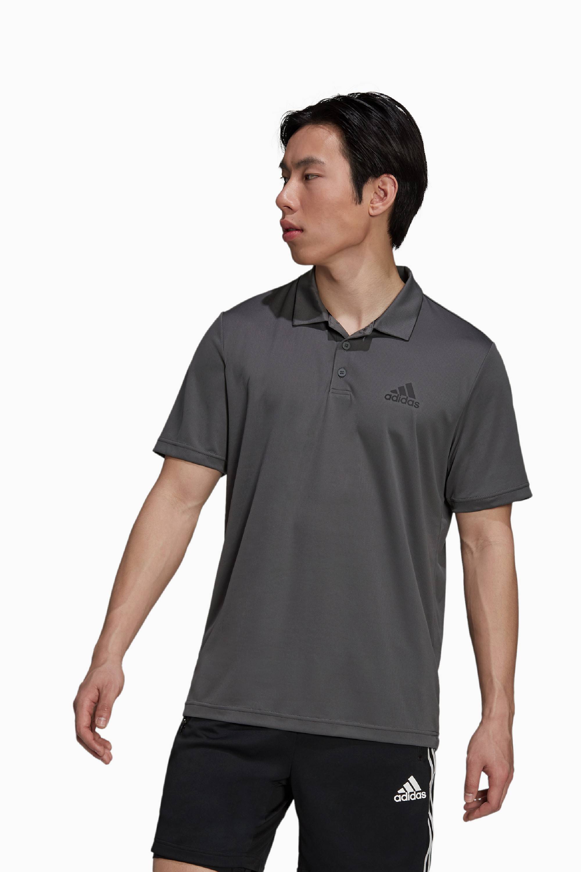 Koszulka adidas Designed To Move Polo - Szary
