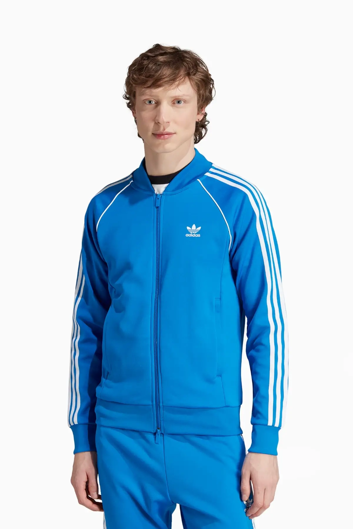 Bluza adidas Adicolor Classics SST - Niebieski