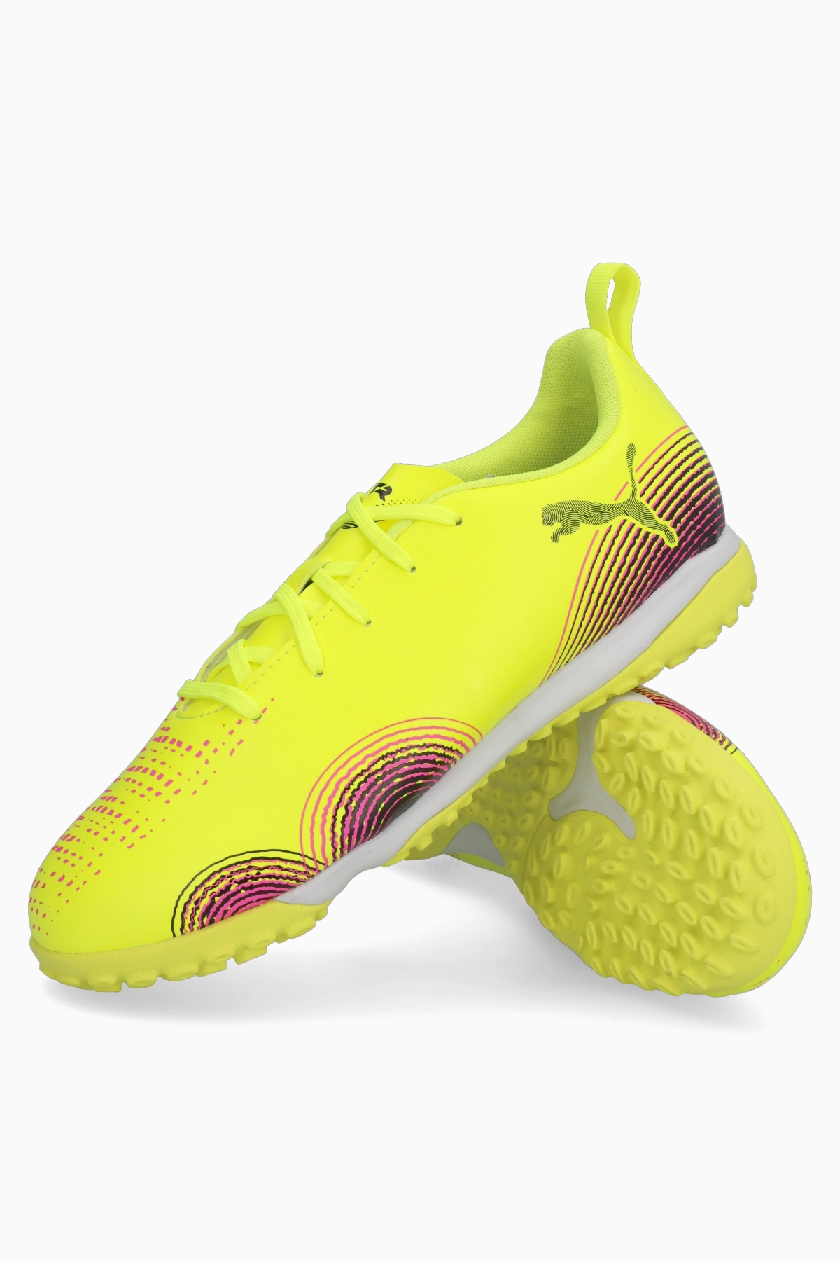 Turfy Puma Future 8 Play TT+ Mid Junior - Żółty