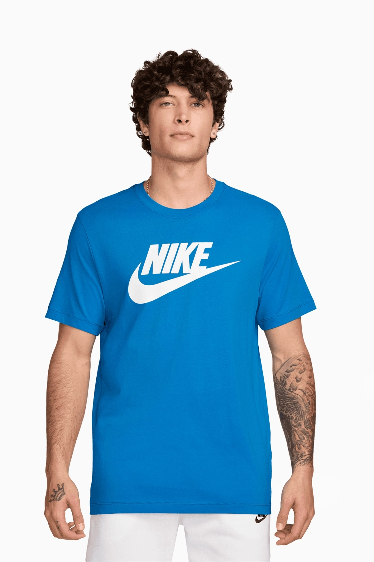 Koszulka Nike Sportswear Tee Icon Futura - Niebieski
