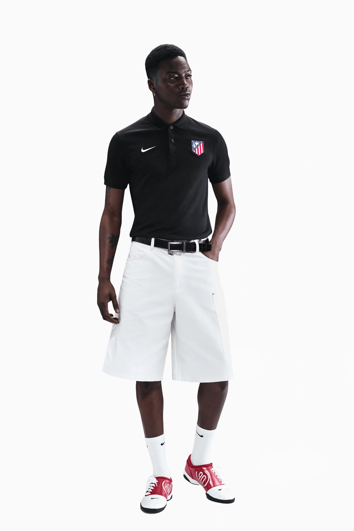 Koszulka Nike Atletico Madryt 25/26 Dri-FIT Polo - Czarny