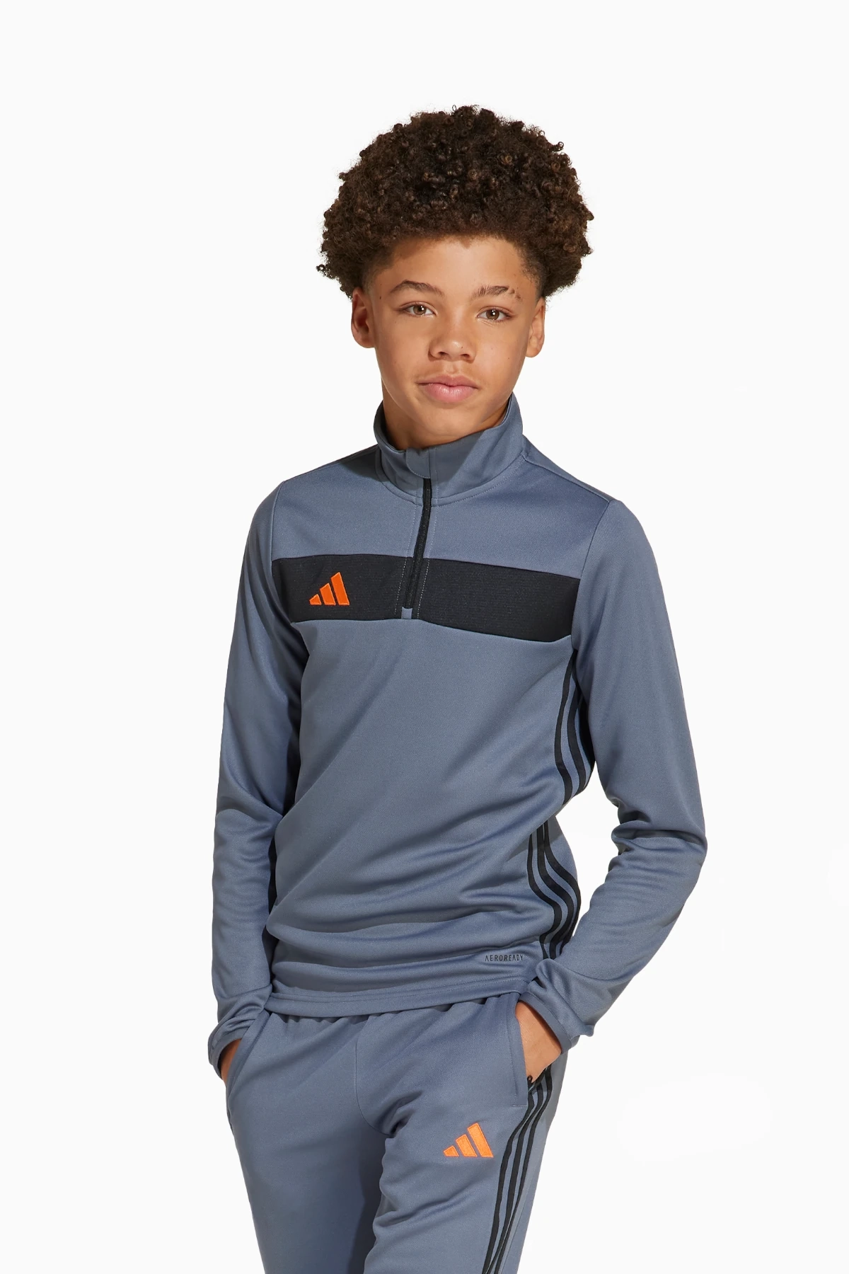 Bluza adidas Tiro 25 Essentials Training Top Junior - Szary