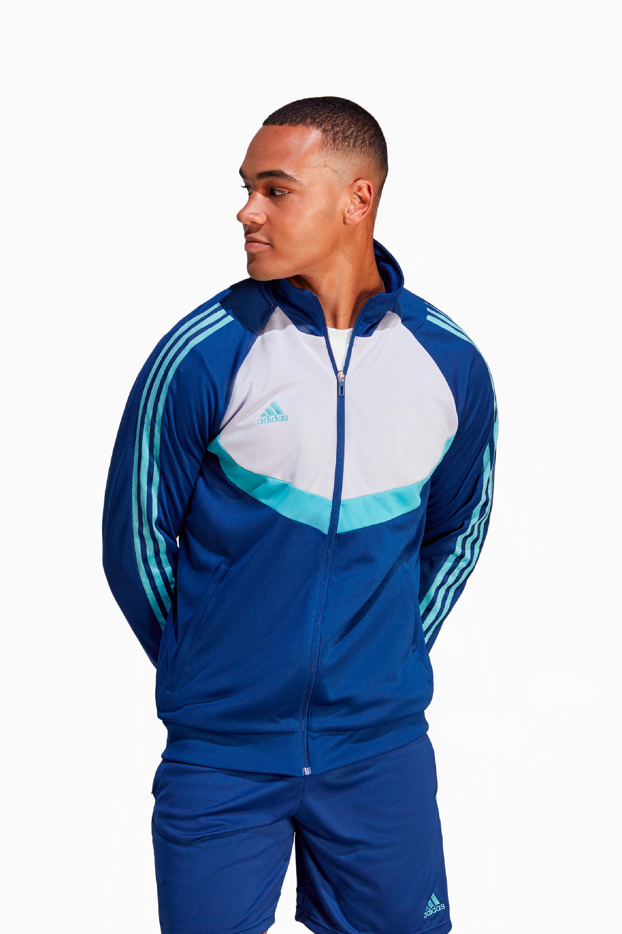 Bluza adidas Tiro - Niebieski