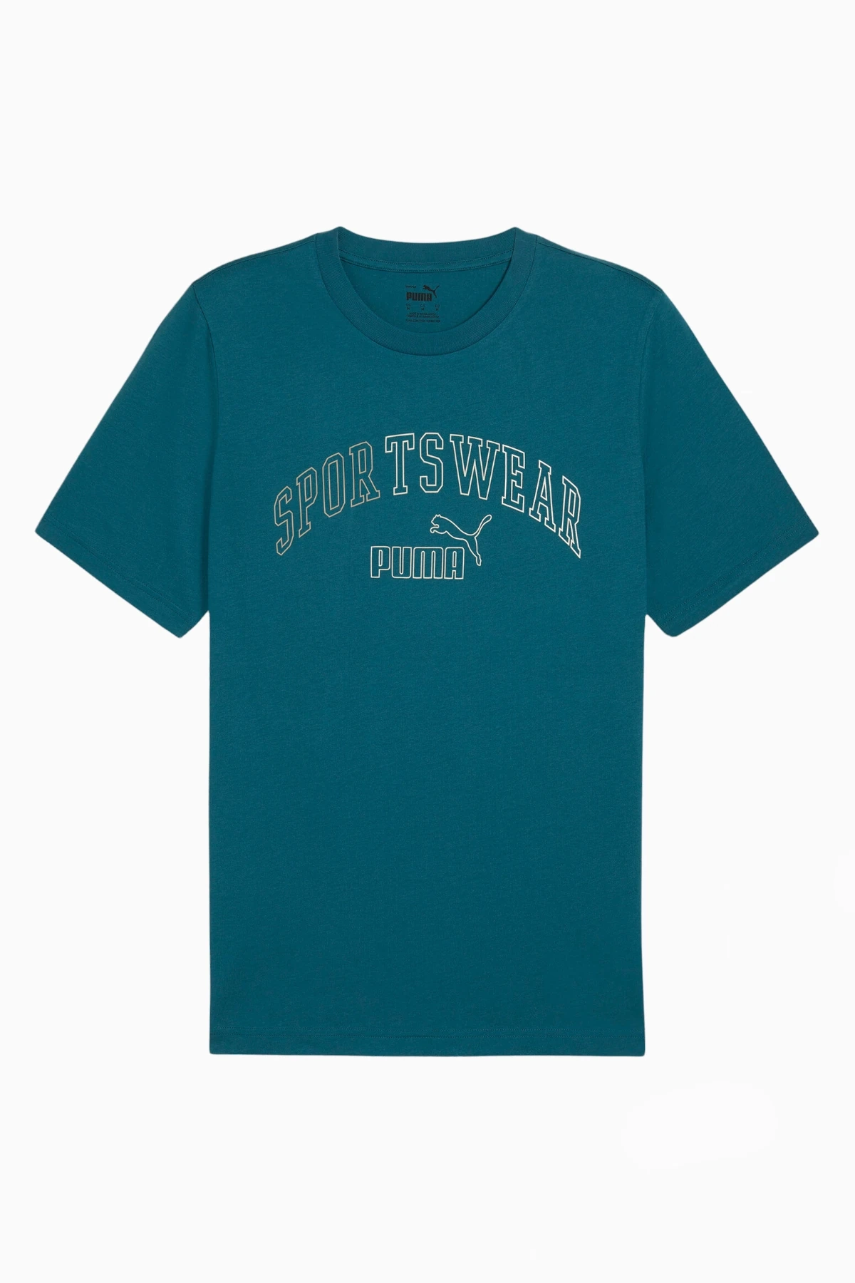 Koszulka Puma Essentials+ Logo Lab - Zielony