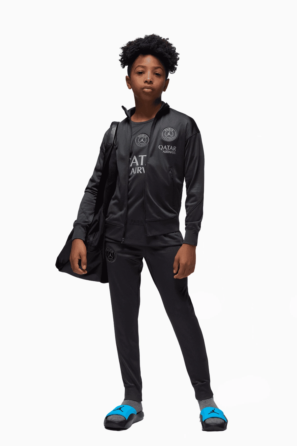 Dres Nike PSG x Jordan 25/26 Strike Junior - Czarny