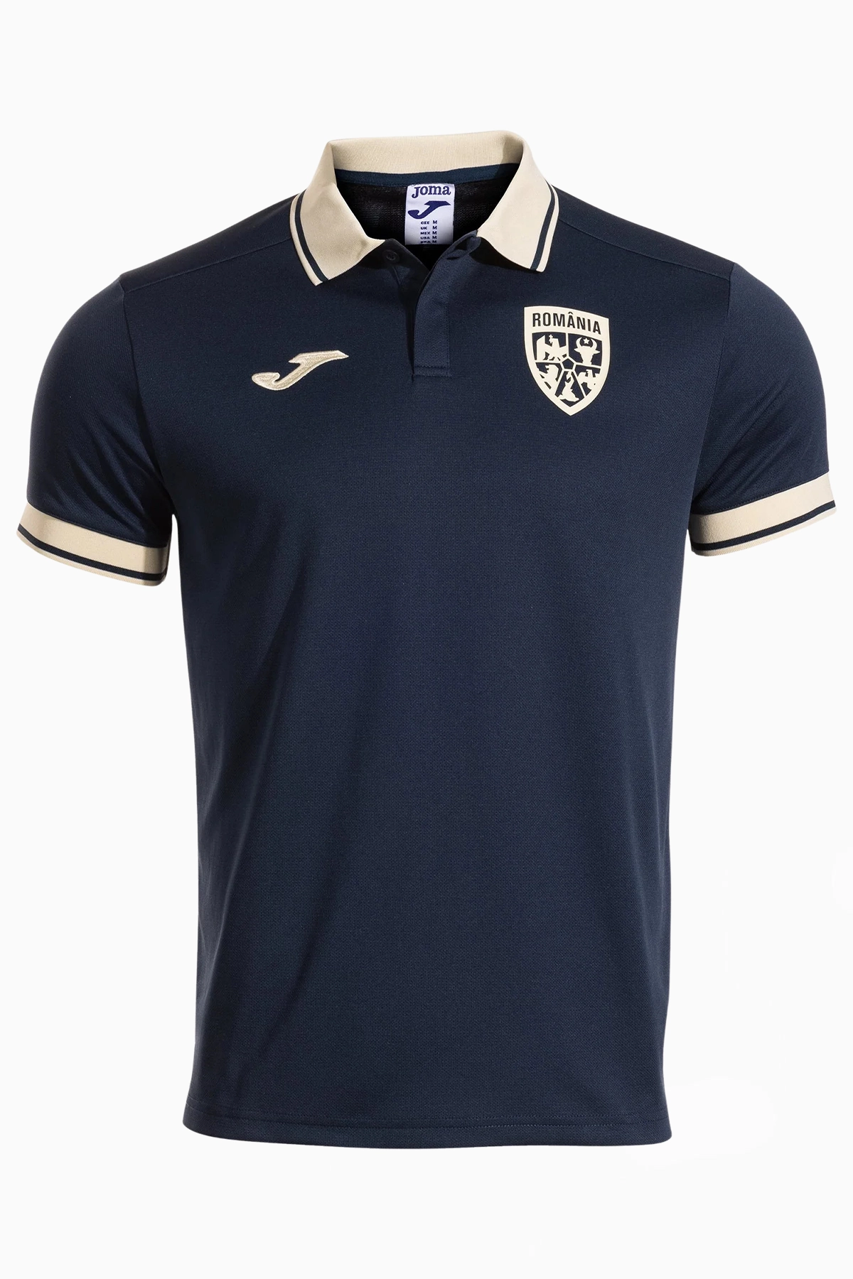 Koszulka Reprezentacji Rumunii Joma 2026 Presentation Polo - Granatowy