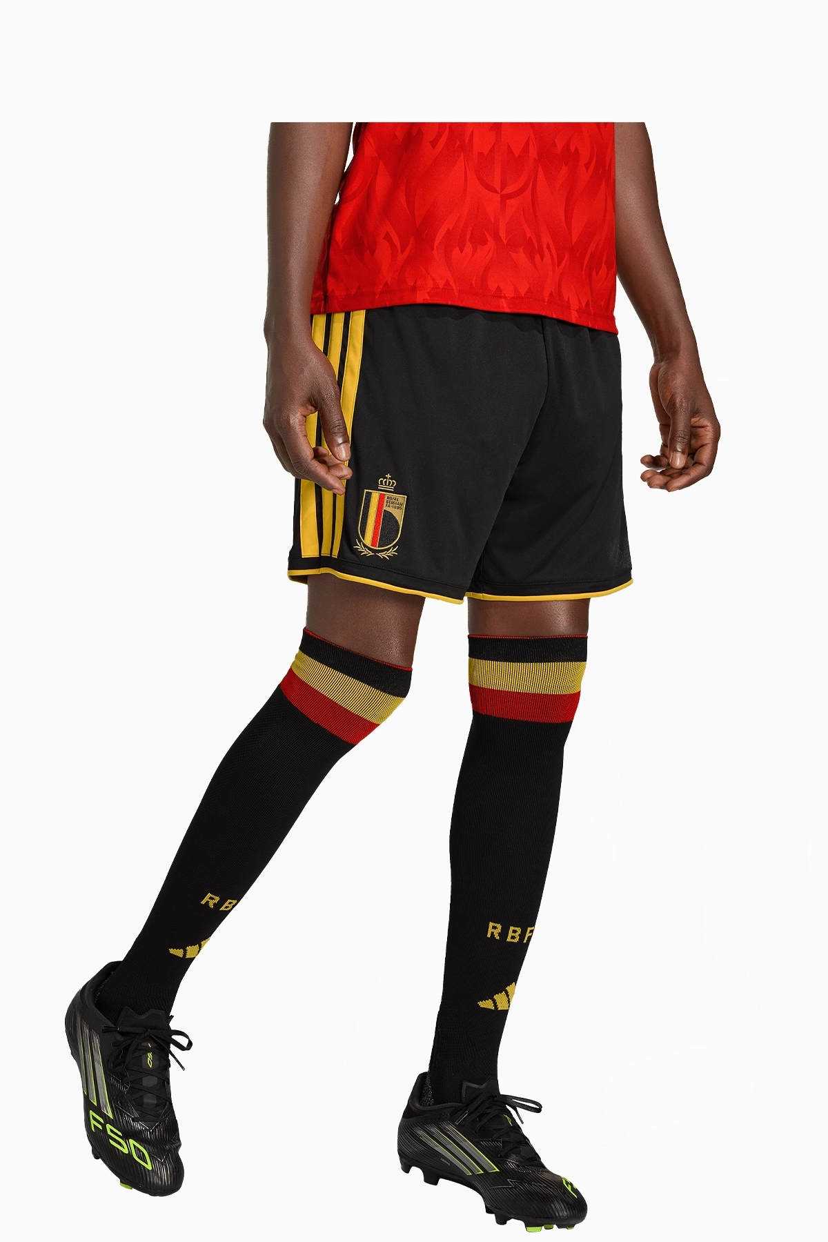 Spodenki Reprezentacji Belgii adidas 2026 Domowe Junior - Czarny